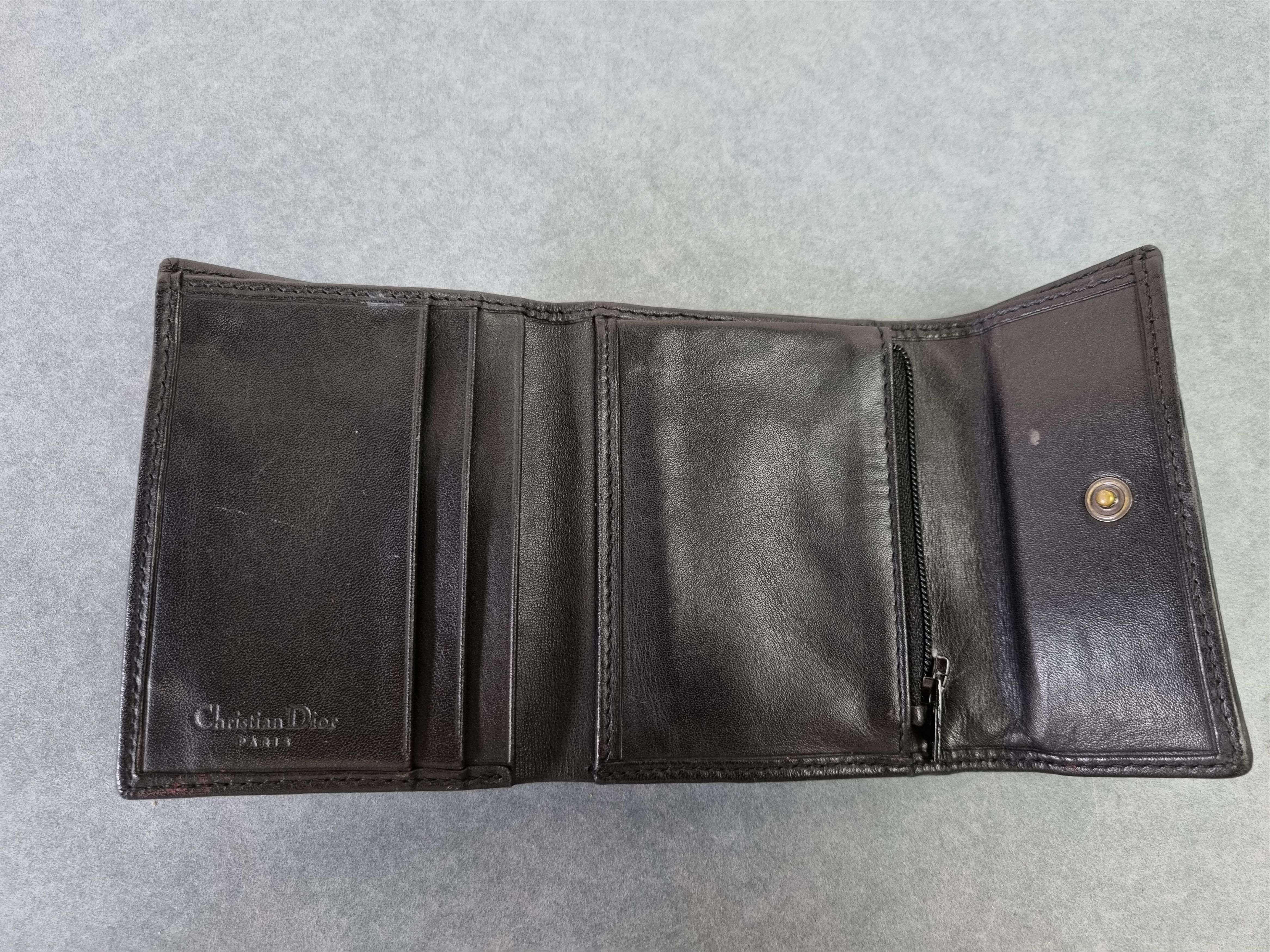 Christian Dior Monsieur × Dior × Vintage Christian Dior Oblique Monogram Wallet Vintage Rare Size ONE SIZE - 11 Thumbnail