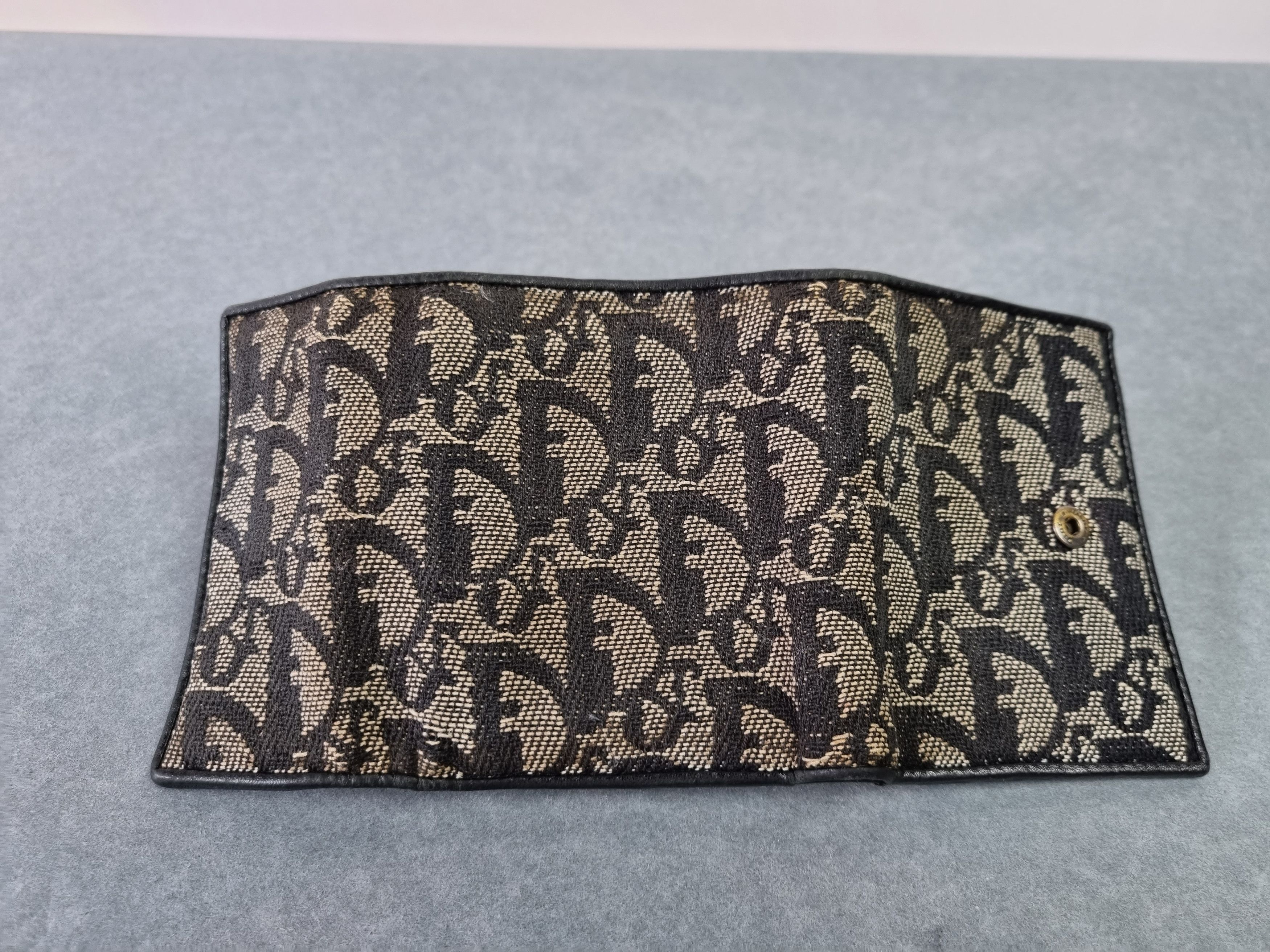 Christian Dior Monsieur × Dior × Vintage Christian Dior Oblique Monogram Wallet Vintage Rare Size ONE SIZE - 10 Thumbnail