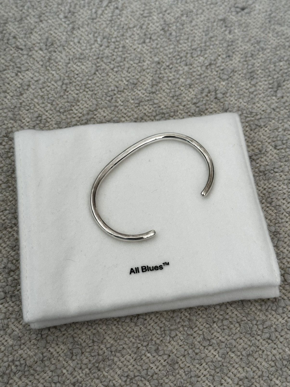 All Blues - Snake Bracelet - Sterling Silver - Medium All Blues - Snake Bracelet - Sterling Silver - Medium