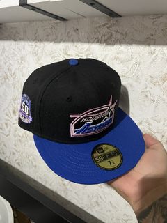 59fifty fitted hat houston astros travis scott inspired, Men's Fashion,  Watches & Accessories, Caps & Hats on Carousell