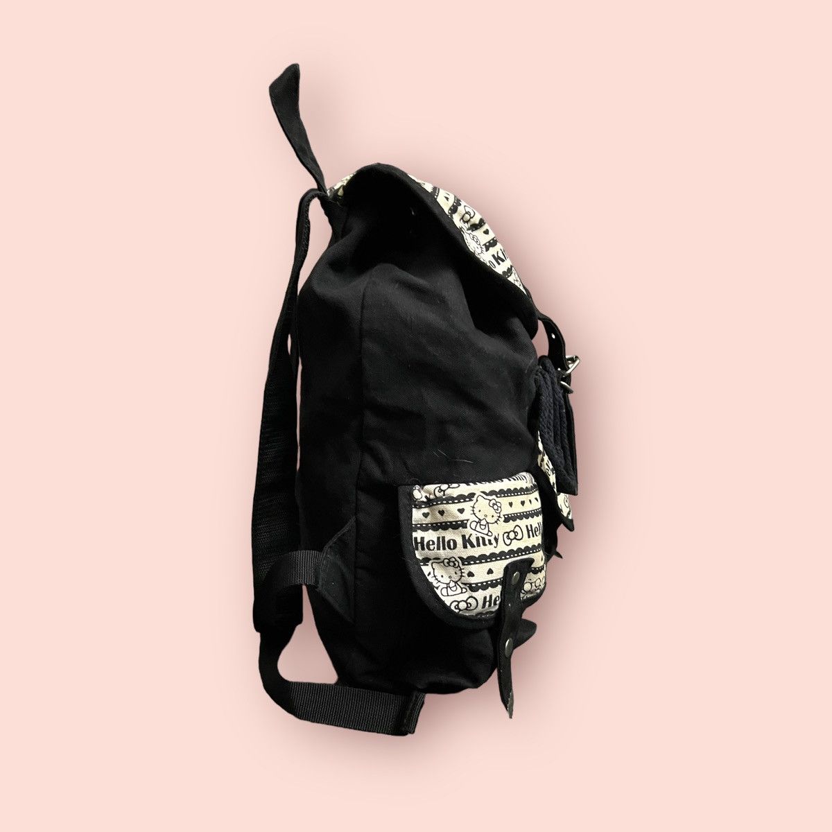 Anime × Cartoon Network × Japanese Brand RARE HELLO KITTY SANRIO MULTI POCKET DAYPACK/BACKPACK Size ONE SIZE - 13 Thumbnail