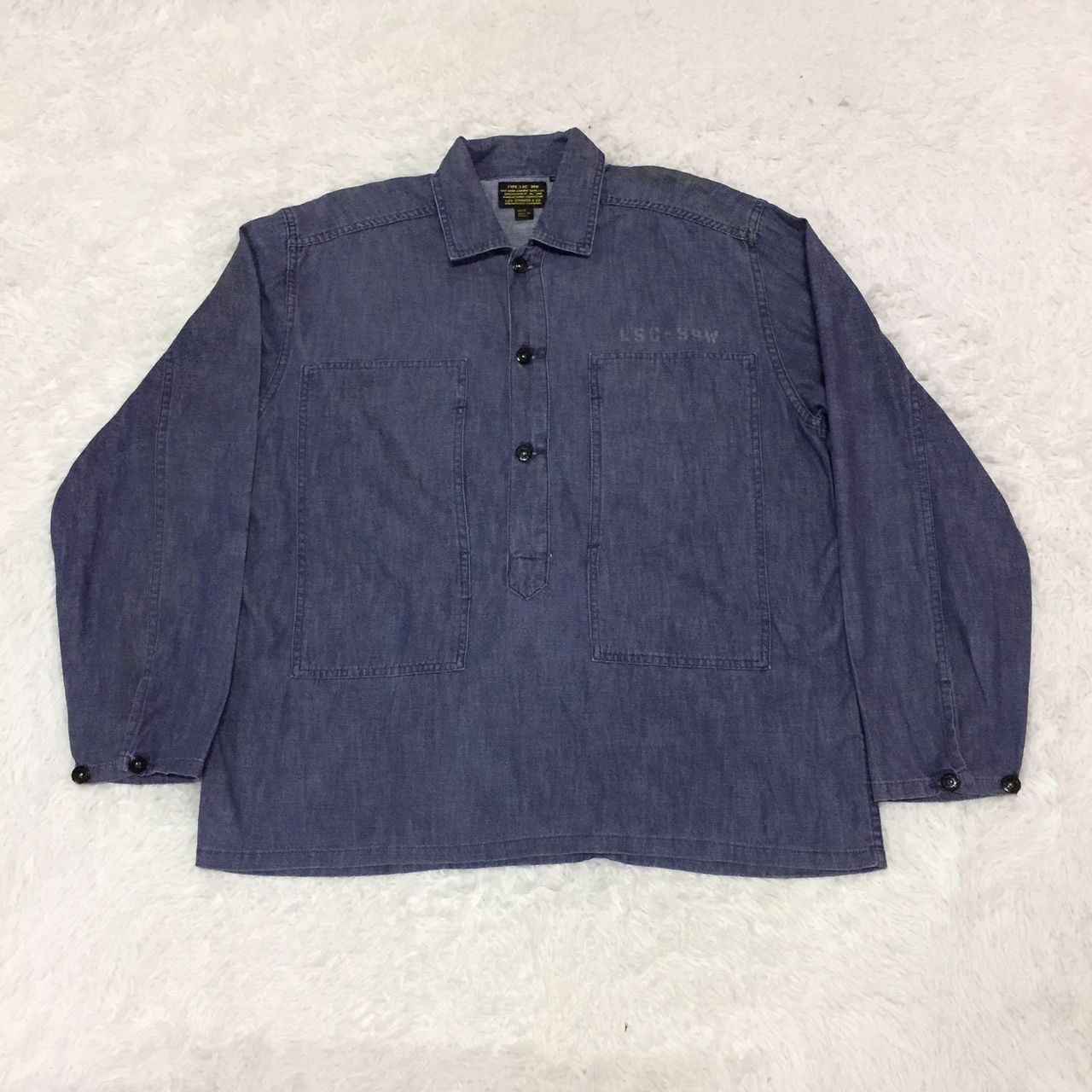 Levi's Levi’s Strauss &co navy work garment mil: 3499 Size US M / EU 48-50 / 2 - 10 Thumbnail