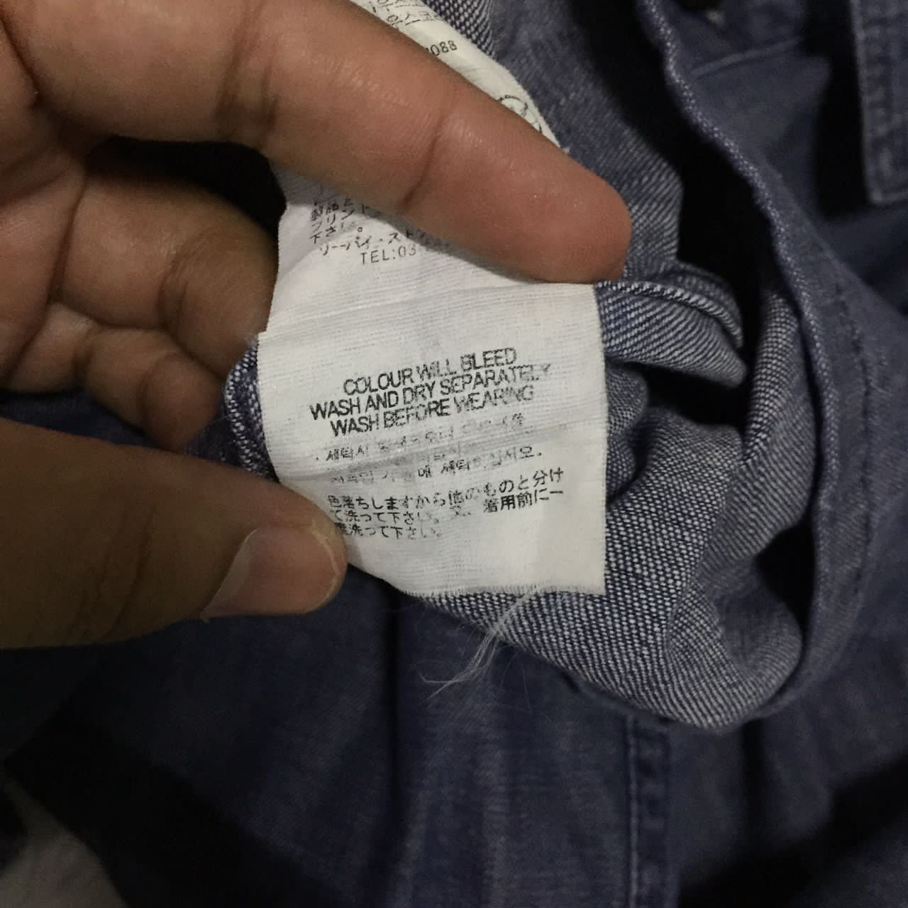Levi's Levi’s Strauss &co navy work garment mil: 3499 Size US M / EU 48-50 / 2 - 9 Thumbnail