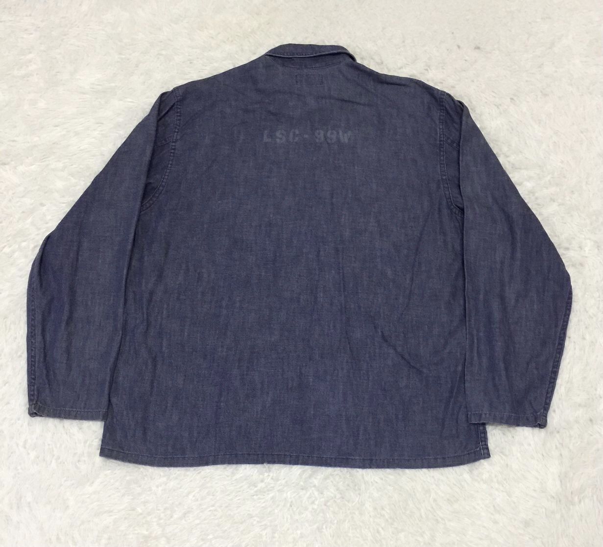 Levi's Levi’s Strauss &co navy work garment mil: 3499 Size US M / EU 48-50 / 2 - 2 Thumbnail