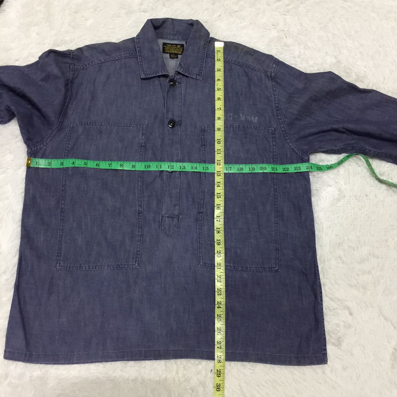 Levi's Levi’s Strauss &co navy work garment mil: 3499 Size US M / EU 48-50 / 2 - 3 Thumbnail