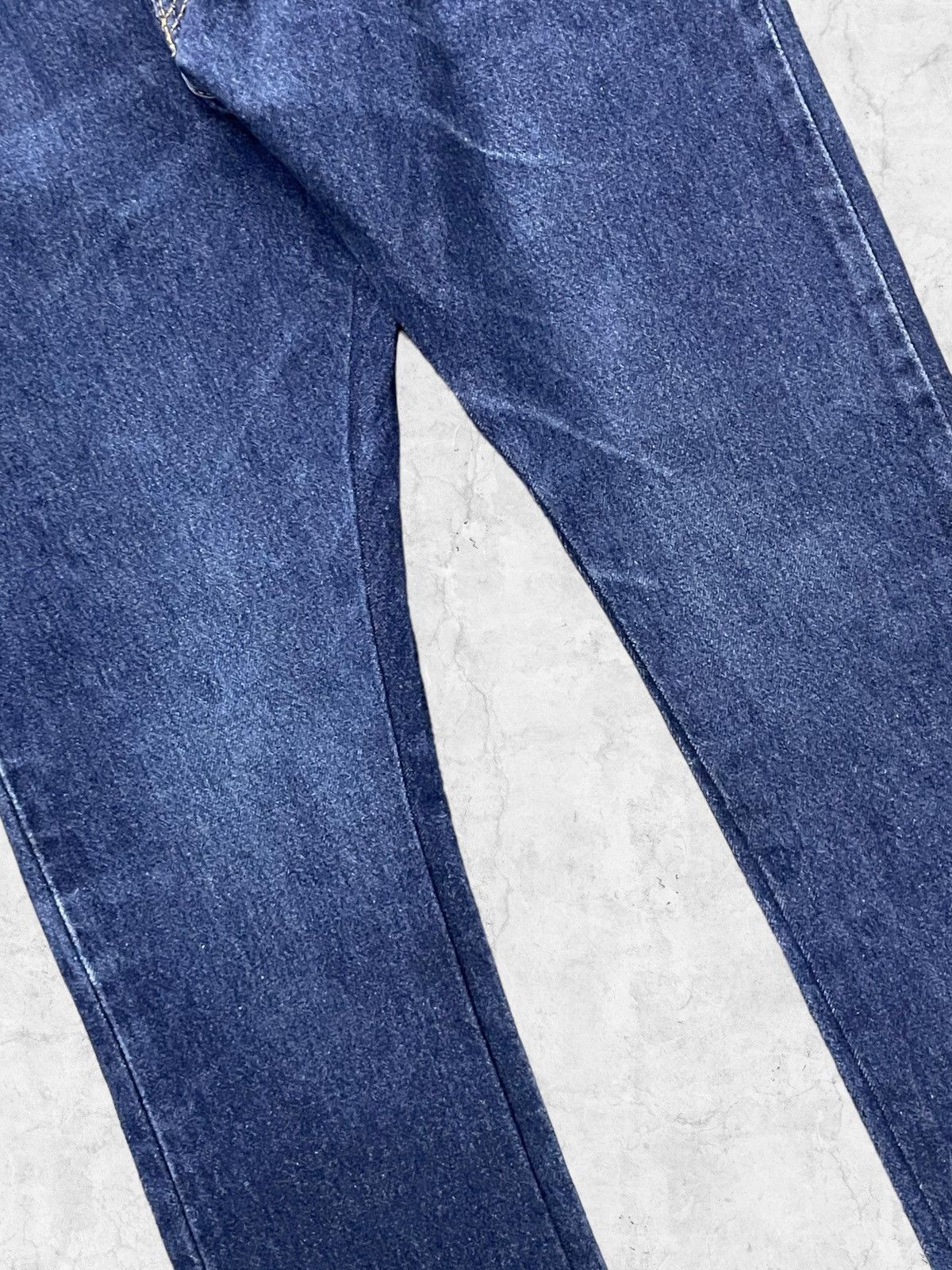 Levi's × Vintage Vintage Levi’s 505 Regular Fit Denim With Braided Belt Japan Size US 32 / EU 48 - 7 Thumbnail