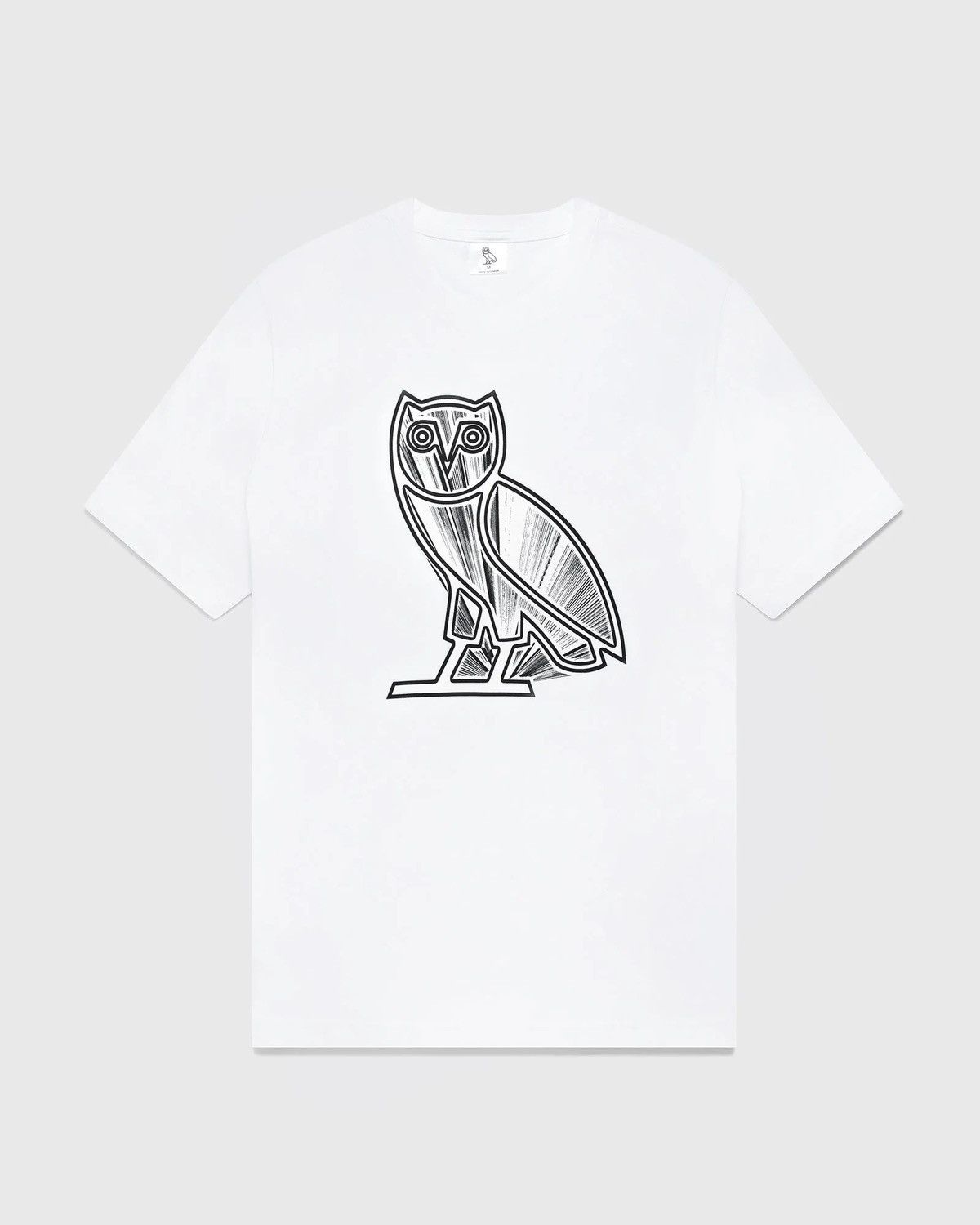 Drake × October's Very Own **SIZE 3XL** OVO T-SHIRT METALLIC OWL WHITE TEE BRAND NEW Size US XXL / EU 58 / 5 - 4 Thumbnail