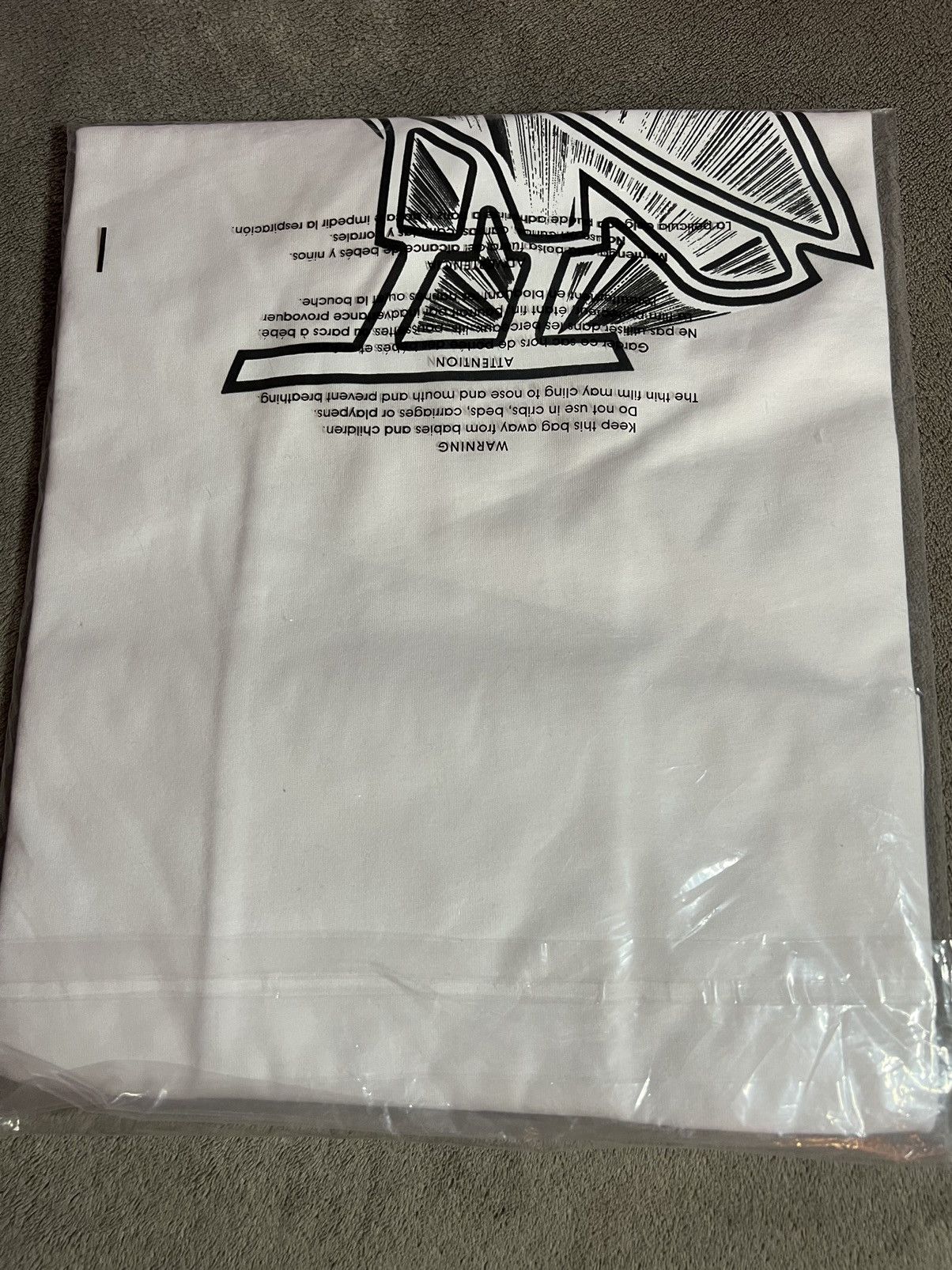 Drake × October's Very Own **SIZE 3XL** OVO T-SHIRT METALLIC OWL WHITE TEE BRAND NEW Size US XXL / EU 58 / 5 - 2 Thumbnail