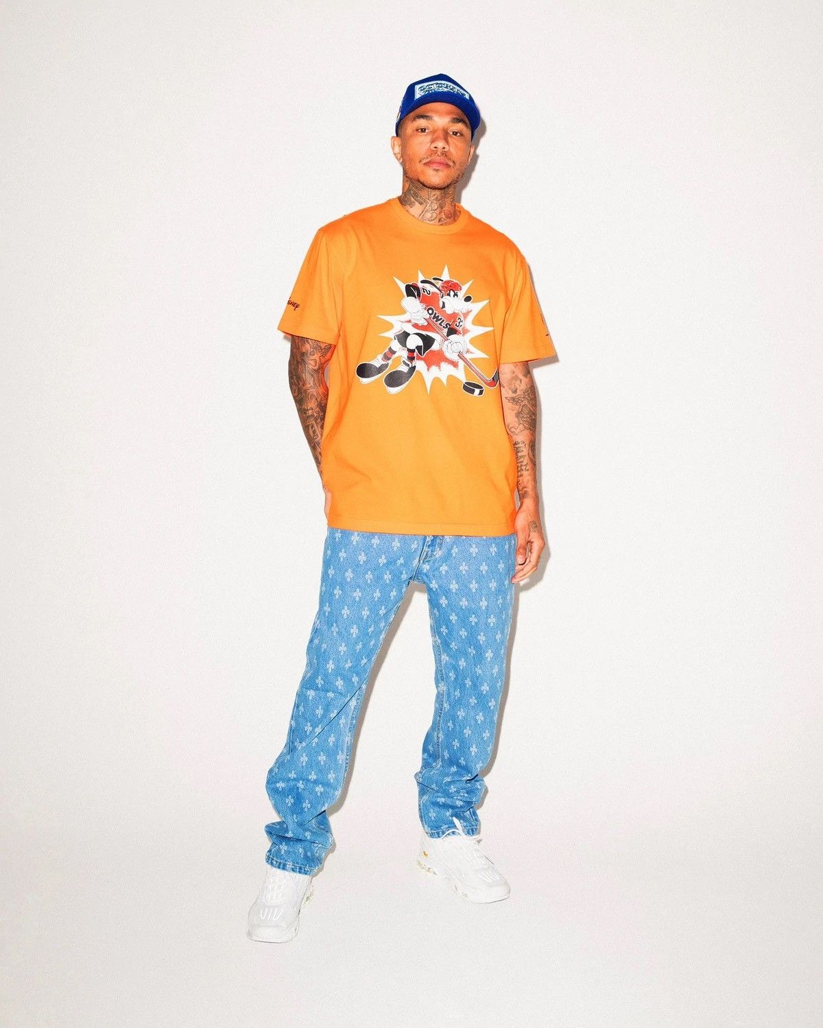 Disney × Drake × October's Very Own *RARE* OVO T-SHIRT x DISNEY GOOFY OWL HOCKEY TEE (BRAND NEW) Size US M / EU 48-50 / 2 - 6 Thumbnail