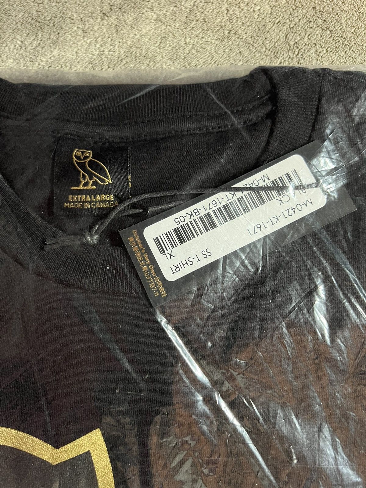 Drake × October's Very Own OVO T-SHIRT OG OWL TEE (BRAND NEW with tags) Size US XL / EU 56 / 4 - 3 Thumbnail