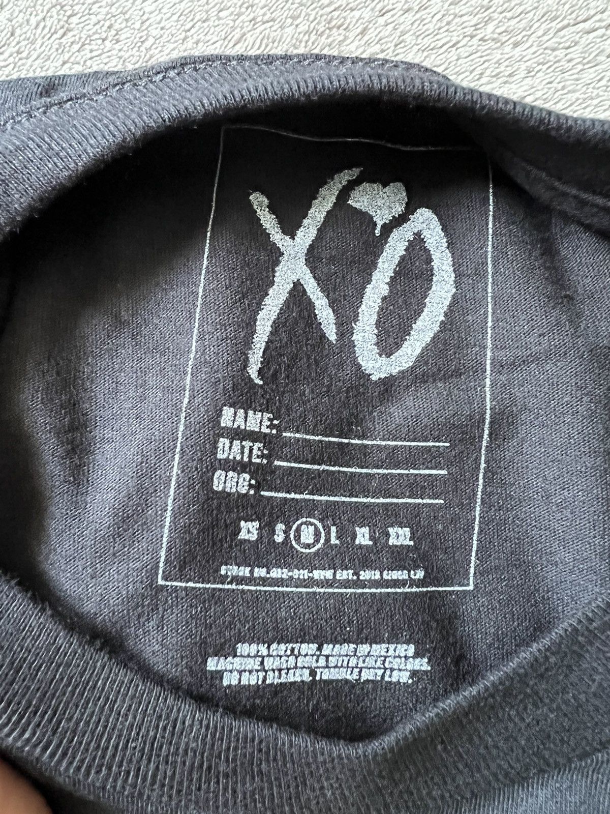 The Weeknd *RARE* The Weeknd Kiss Land Super Fantastic T-Shirt Tee NEW Size US M / EU 48-50 / 2 - 3 Thumbnail