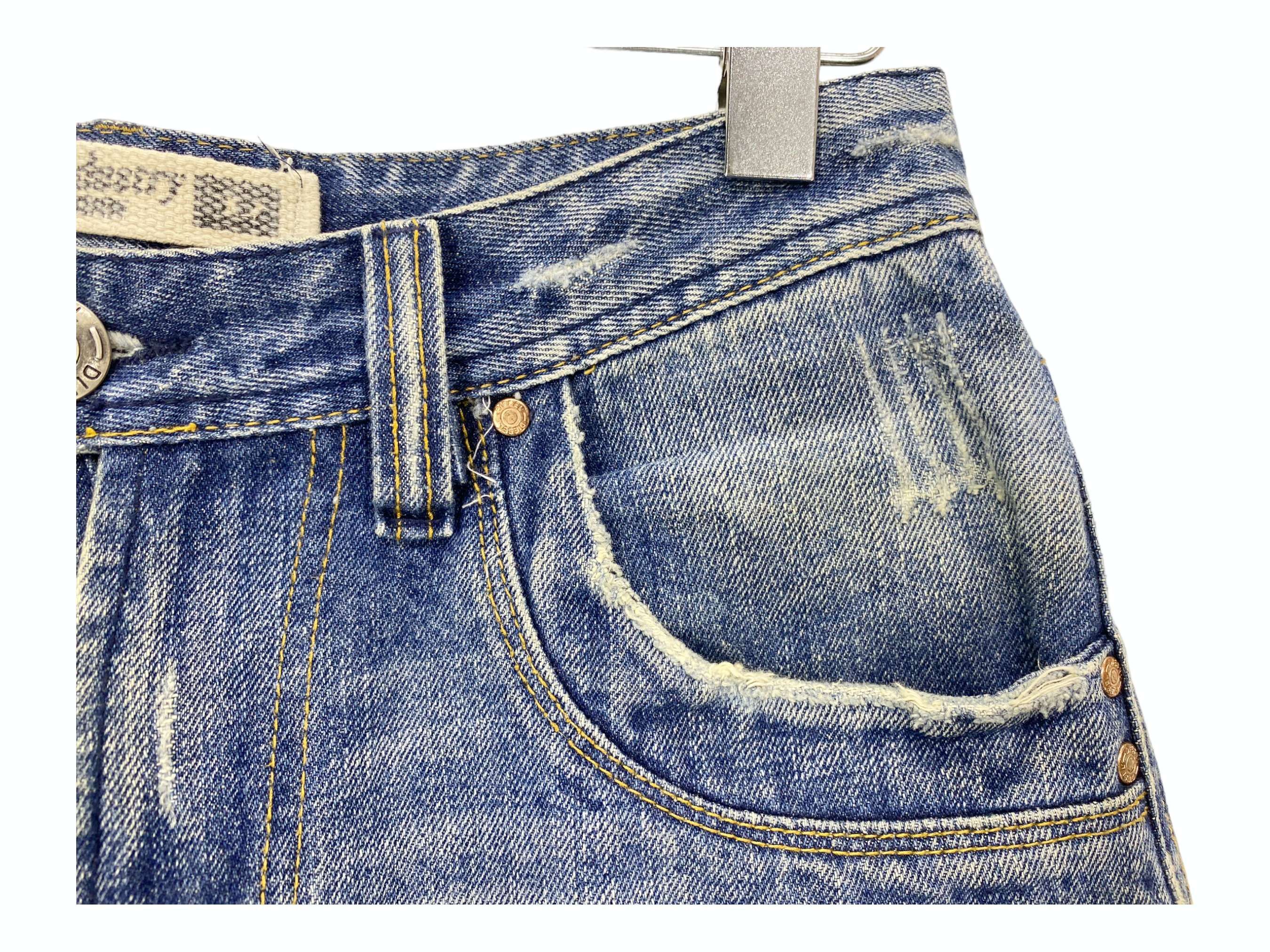 Diesel Diesel Distressed Jeans Faded Flare Jeans Made in Italy Size US 29 - 13 Thumbnail