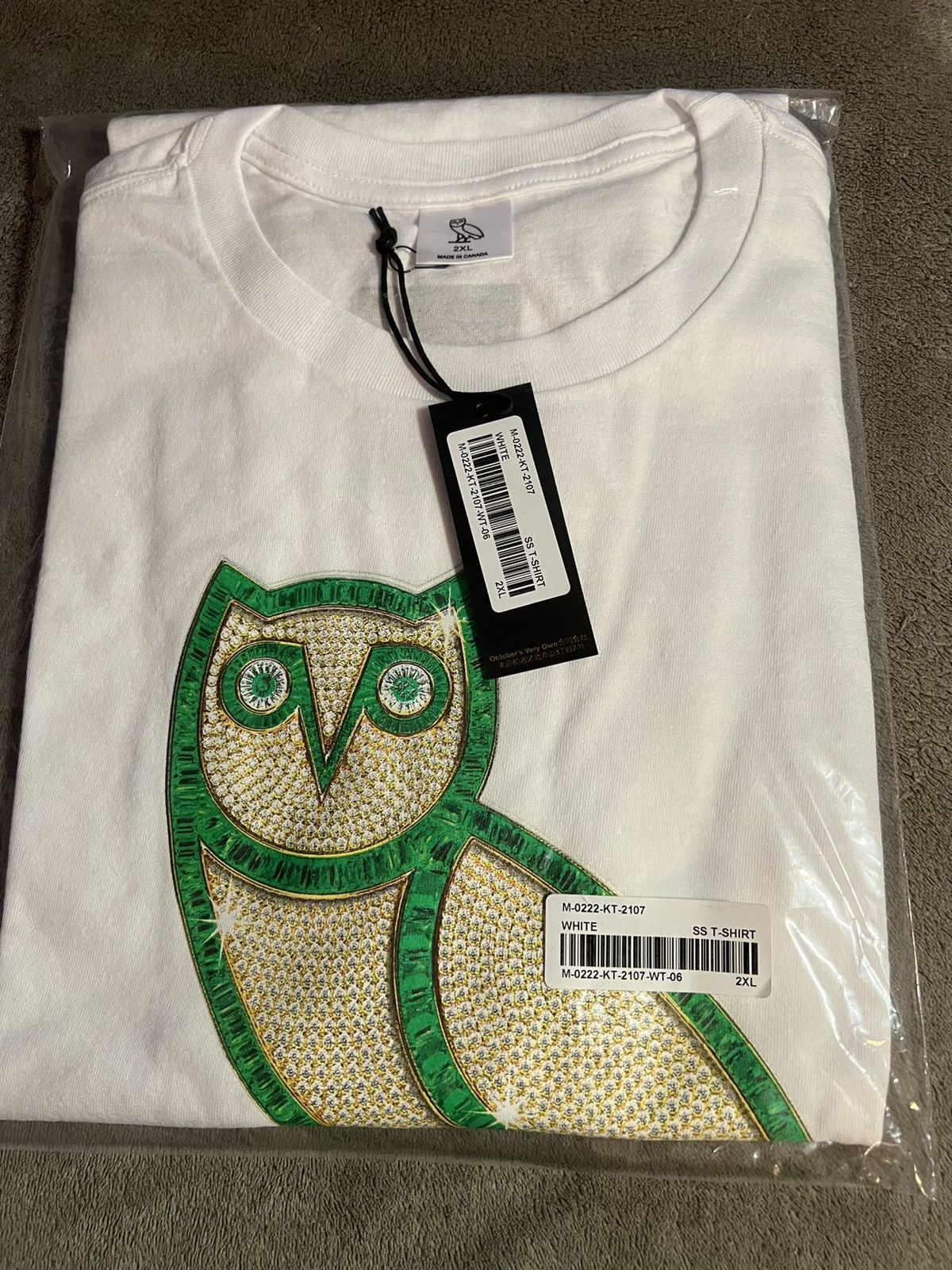 Drake OVO T-Shirt x Pen & Pixel Jewel Owl Tee (BRAND NEW) RARE Size US XXL / EU 58 / 5 - 1 Thumbnail