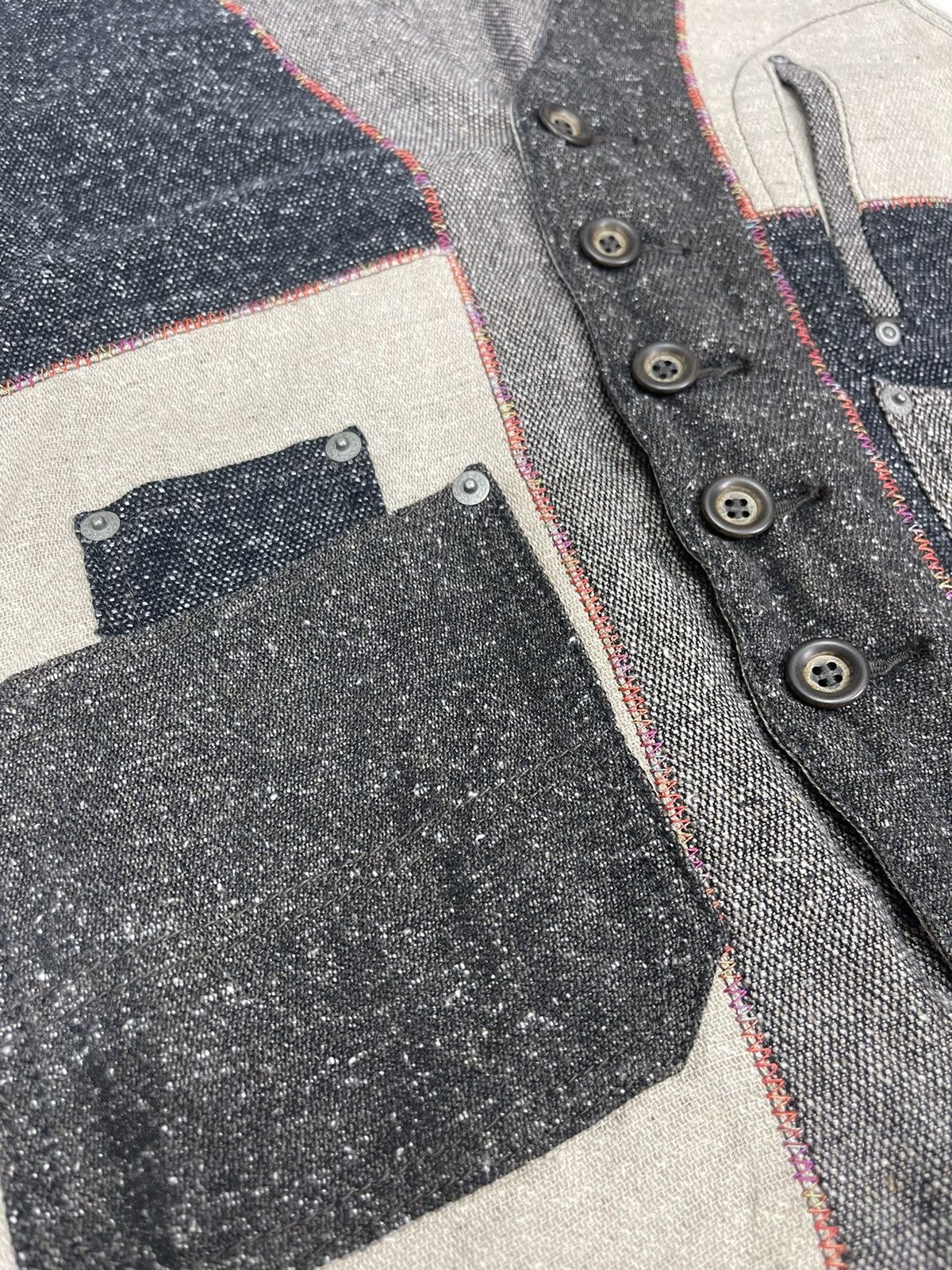Japanese Brand Union Made Patchwork Tactical Vest Jacket Size US M / EU 48-50 / 2 - 3 Thumbnail