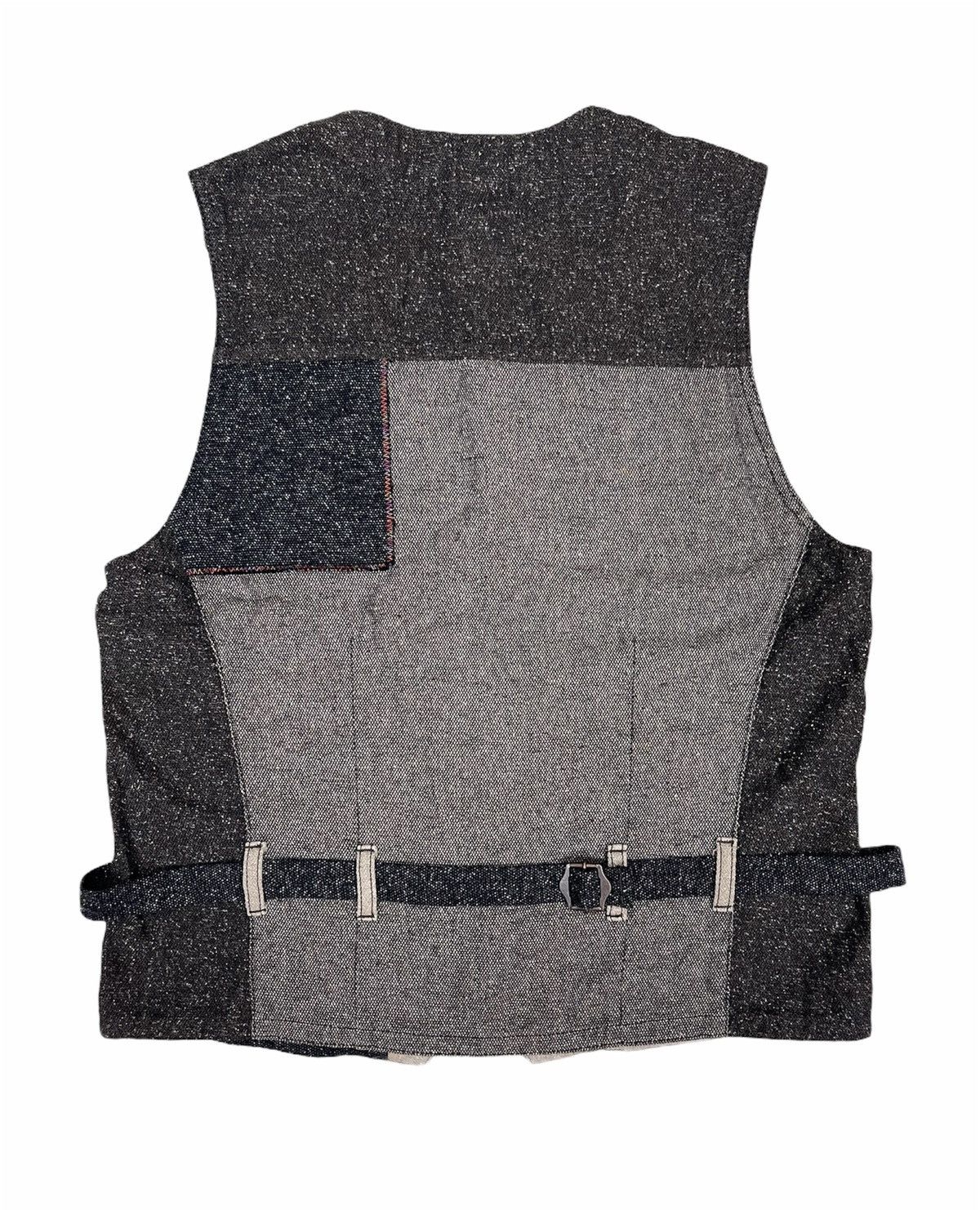Japanese Brand Union Made Patchwork Tactical Vest Jacket Size US M / EU 48-50 / 2 - 2 Thumbnail