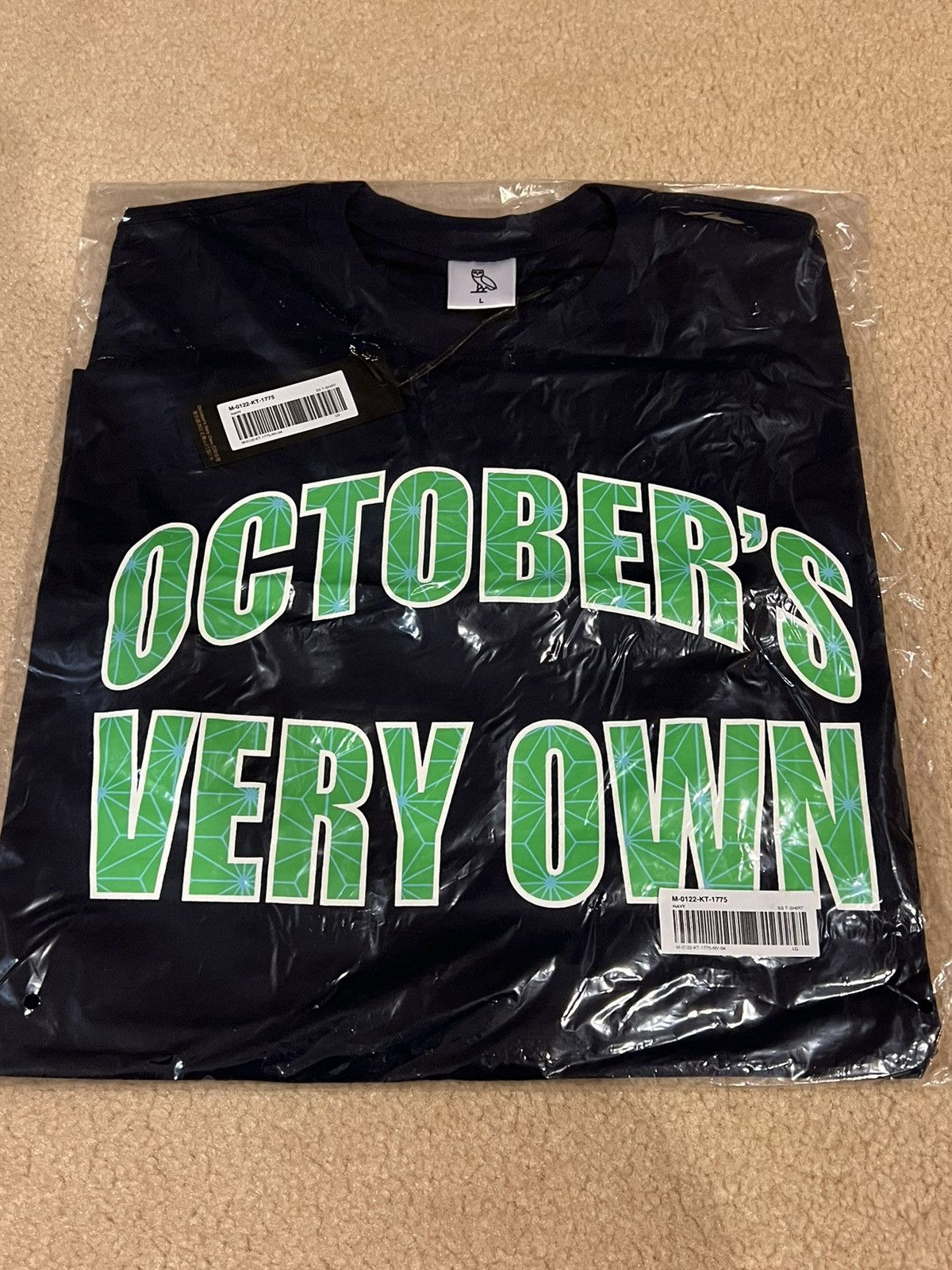Drake *RARE* OVO T-SHIRT POWER & RESPECT OWL TEE (NEW with tags) Size US L / EU 52-54 / 3 - 1 Thumbnail