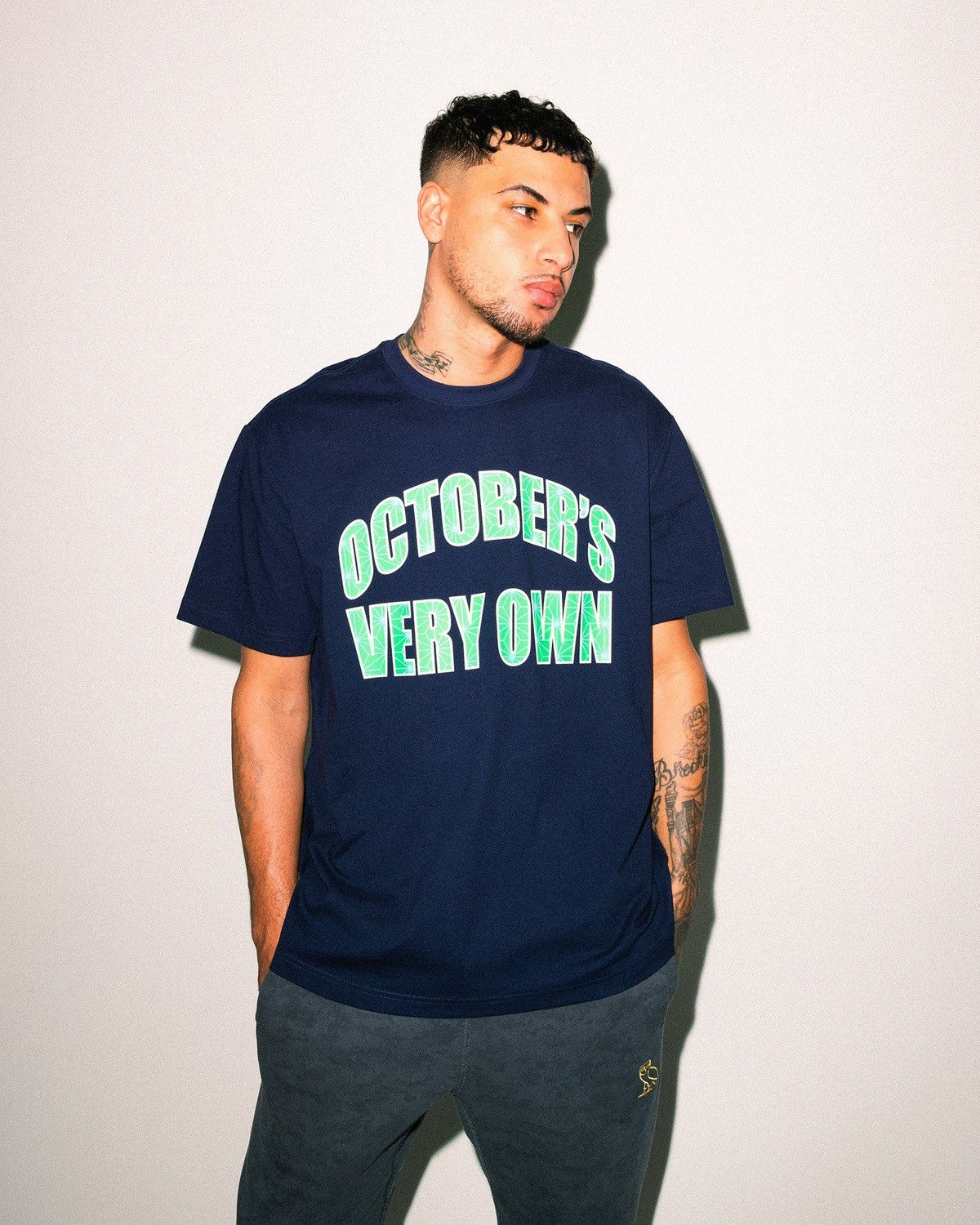 Drake *RARE* OVO T-SHIRT POWER & RESPECT OWL TEE (NEW with tags) Size US L / EU 52-54 / 3 - 5 Thumbnail
