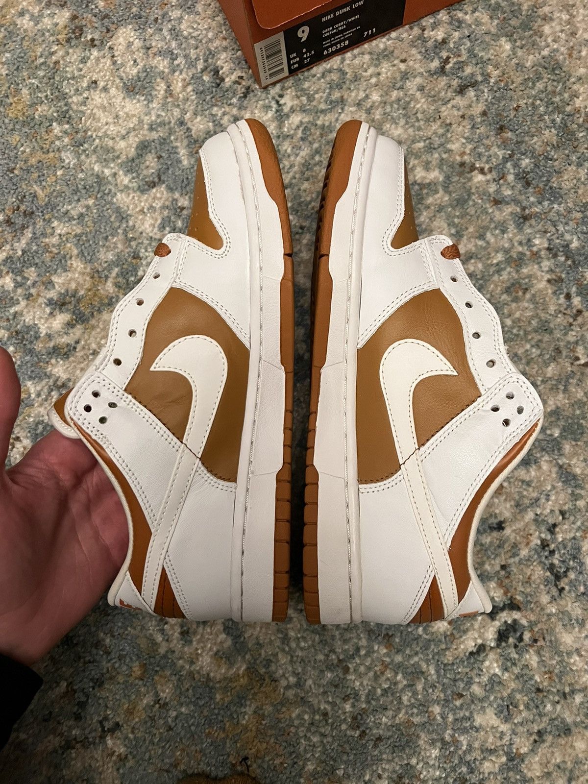 Nike 1999 Nike Dunk Low Co.Jp Reverse Curry Size 9 Brand New Size US 9 / EU 42 - 7 Thumbnail