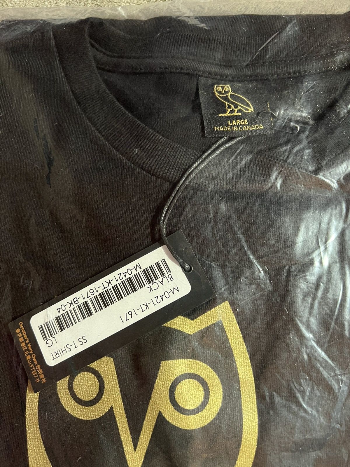 Drake × October's Very Own *RARE* OVO T-SHIRT OG OWL TEE (BRAND NEW WITH TAGS) Size US L / EU 52-54 / 3 - 3 Thumbnail