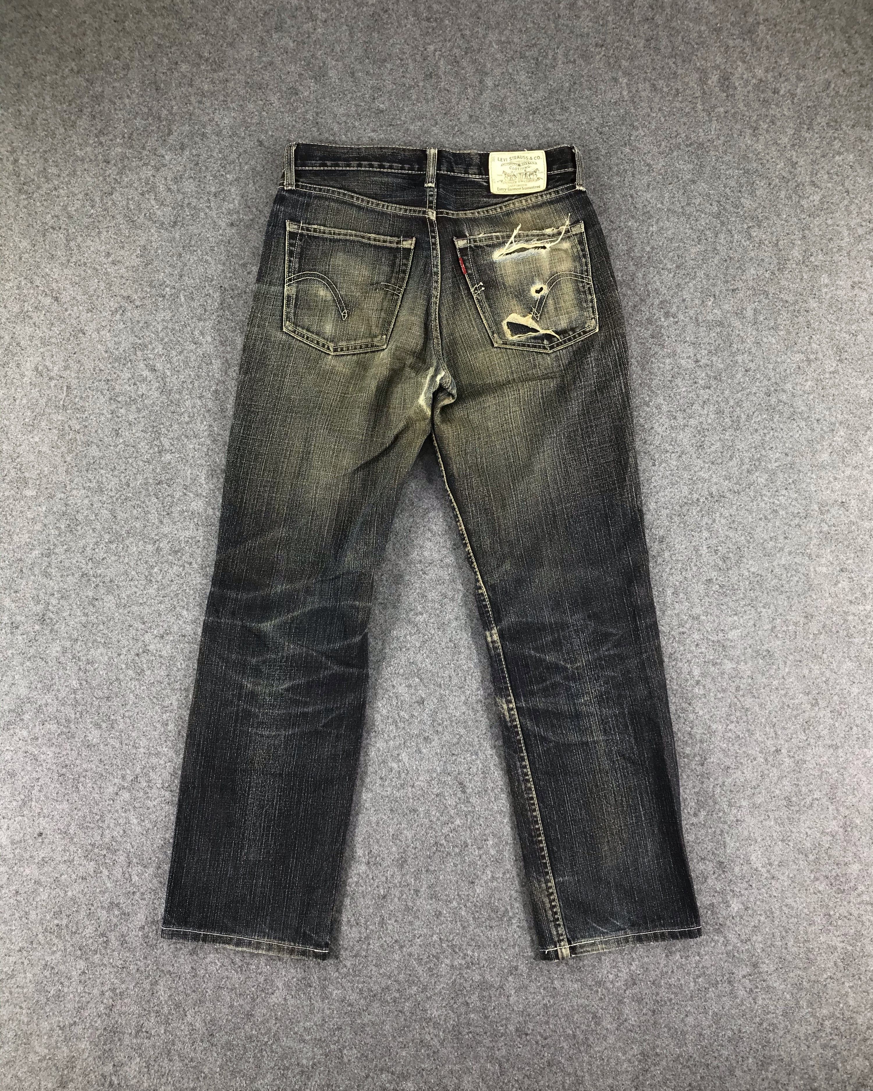 Levi's Vintage Rusty Levis 502 Jeans-JM016 Size US 30 / EU 46 - 2 Thumbnail