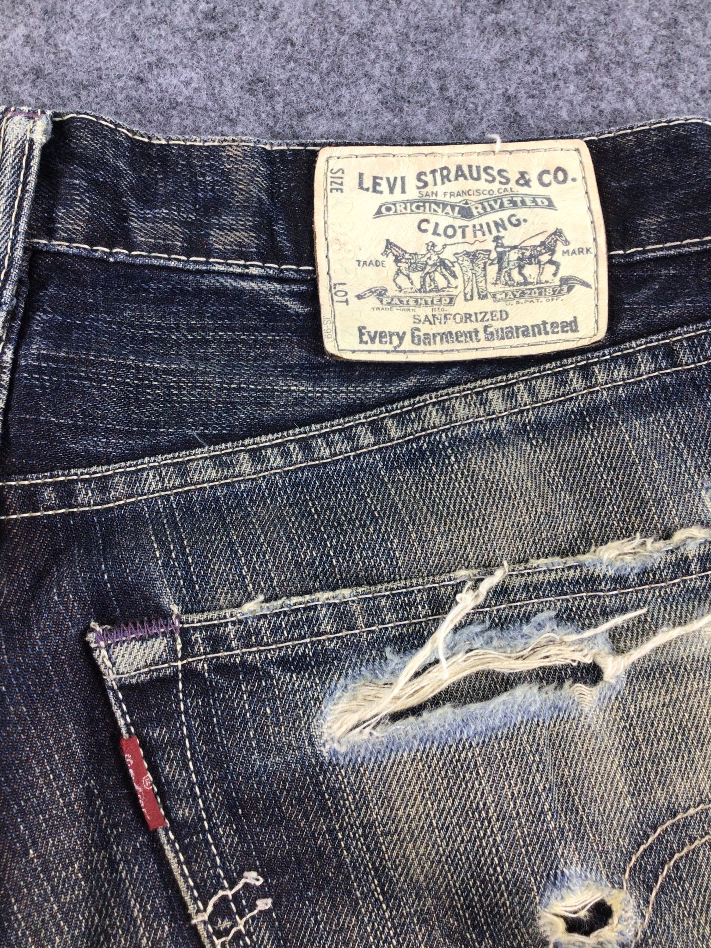 Levi's Vintage Rusty Levis 502 Jeans-JM016 Size US 30 / EU 46 - 5 Thumbnail