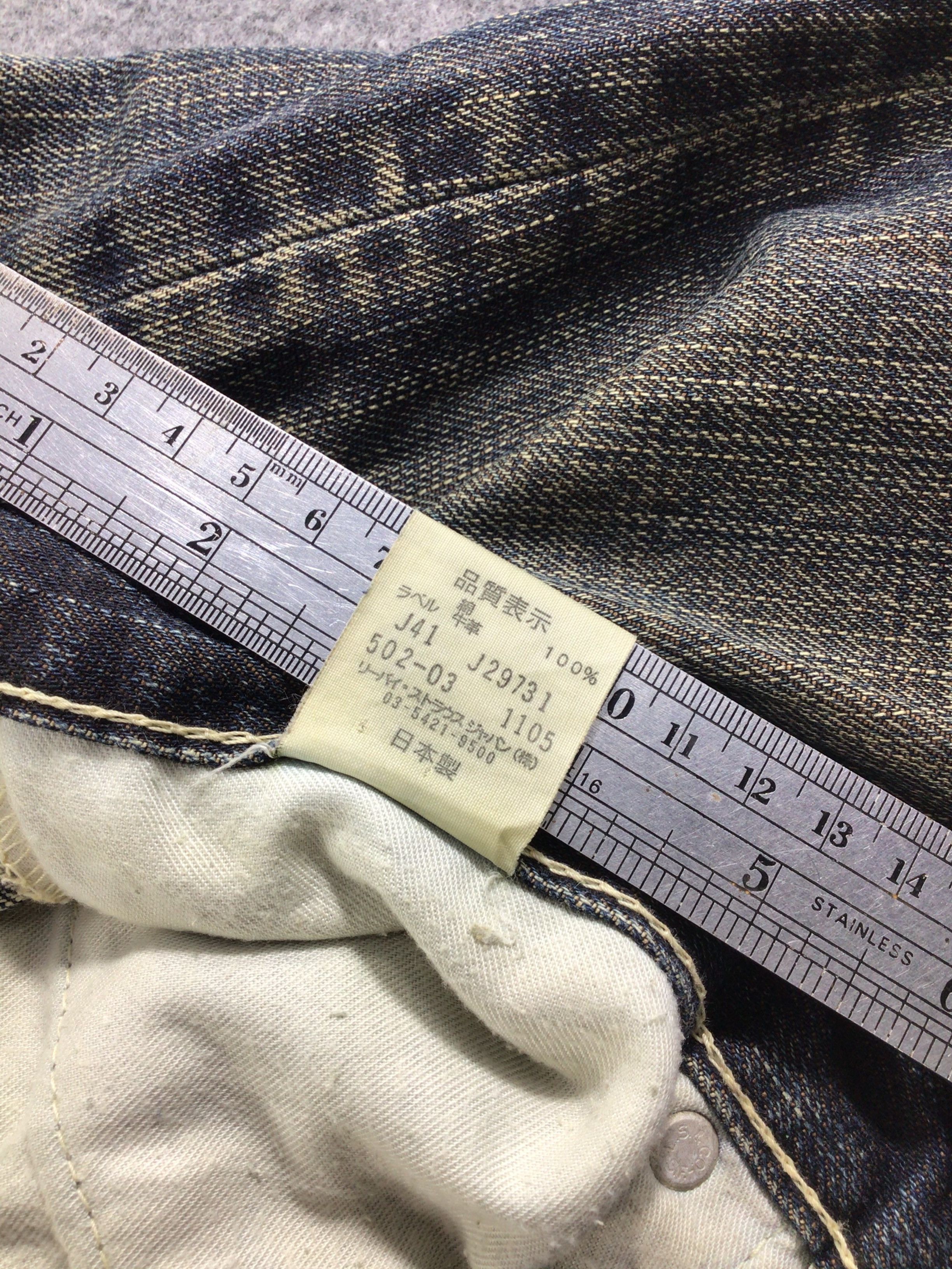 Levi's Vintage Rusty Levis 502 Jeans-JM016 Size US 30 / EU 46 - 9 Thumbnail