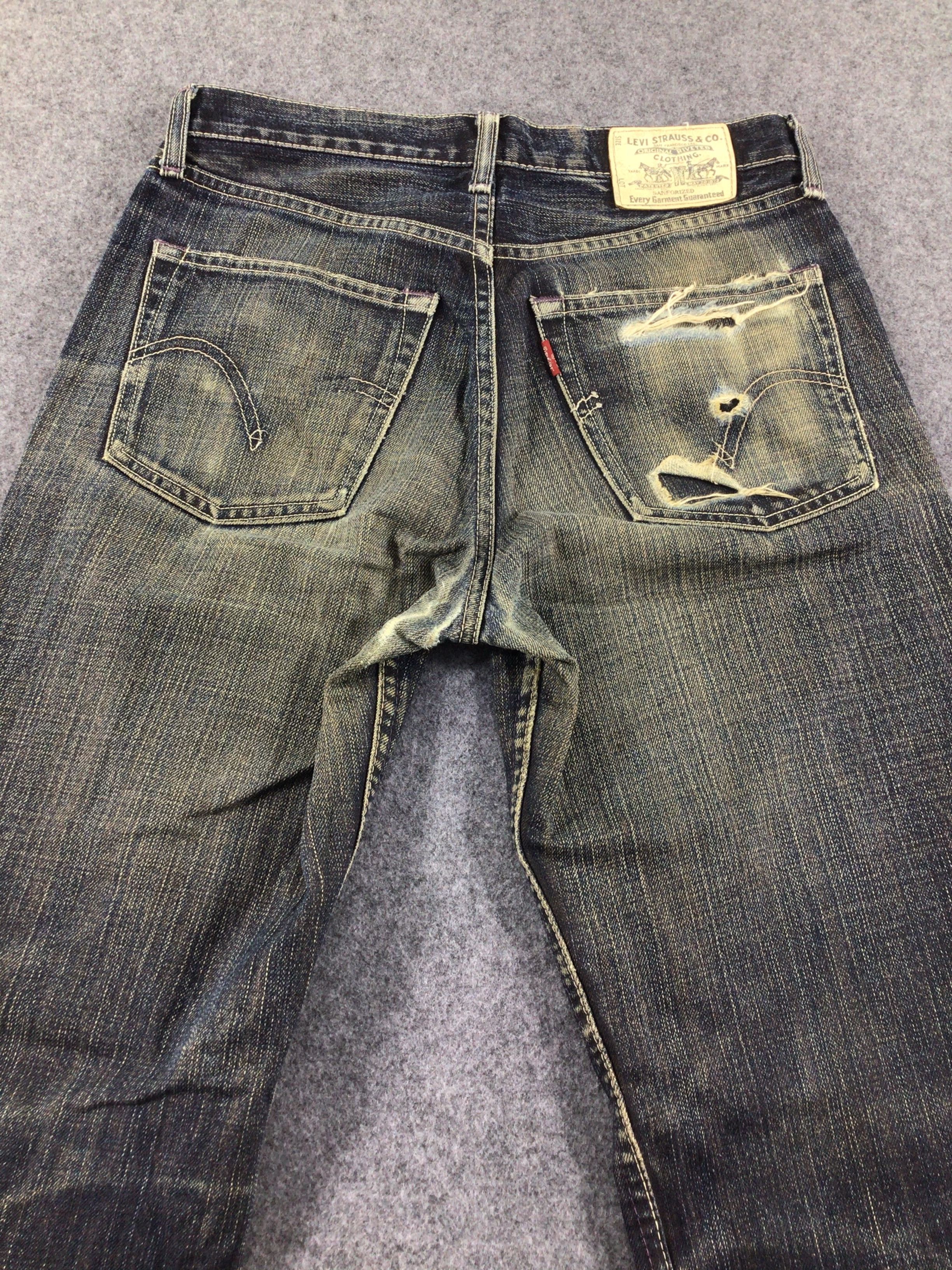 Levi's Vintage Rusty Levis 502 Jeans-JM016 Size US 30 / EU 46 - 3 Thumbnail