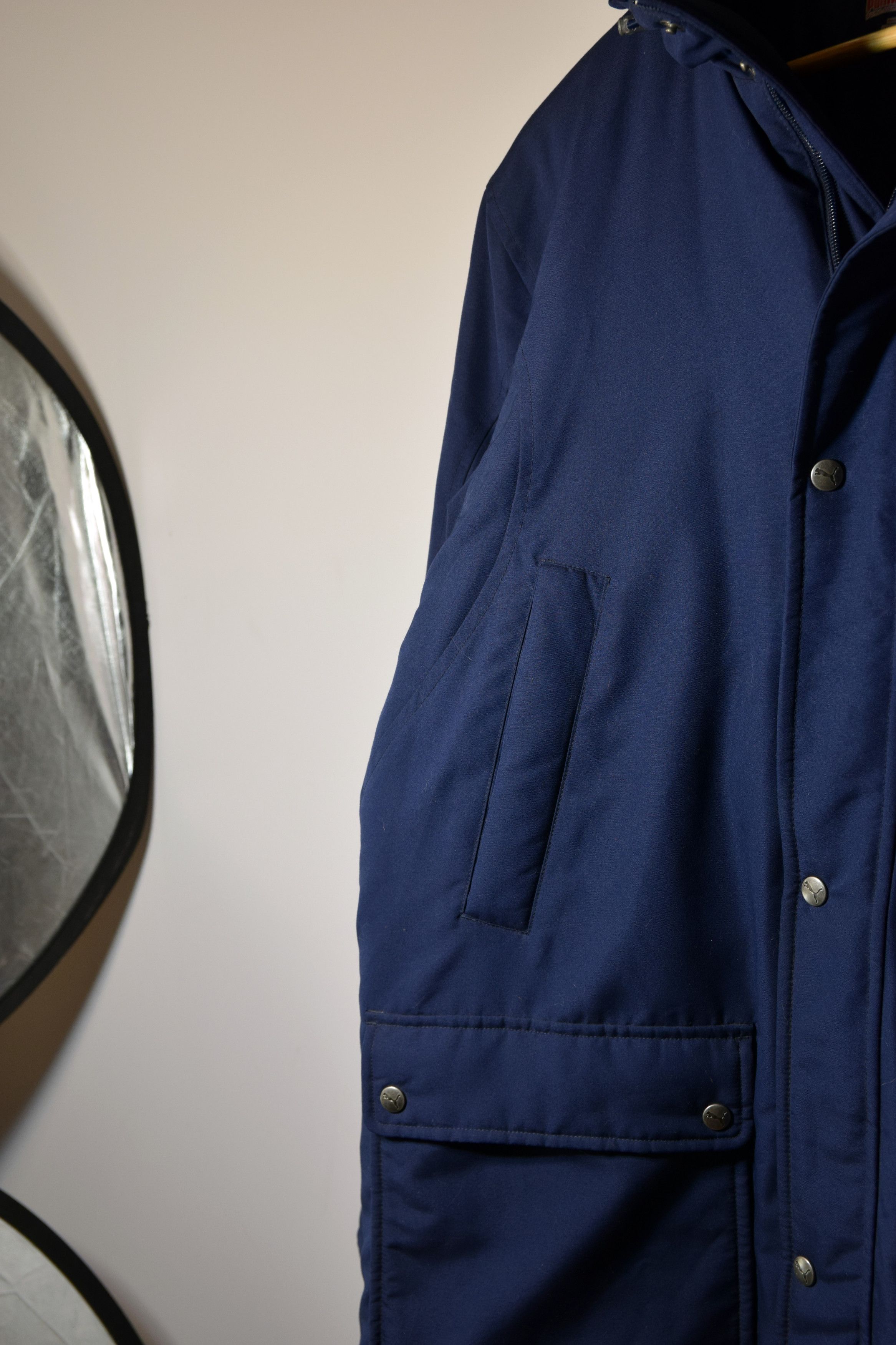 Puma Puffed Italy National Official Soccer Parka Jacket M Jersey Size US M / EU 48-50 / 2 - 7 Thumbnail