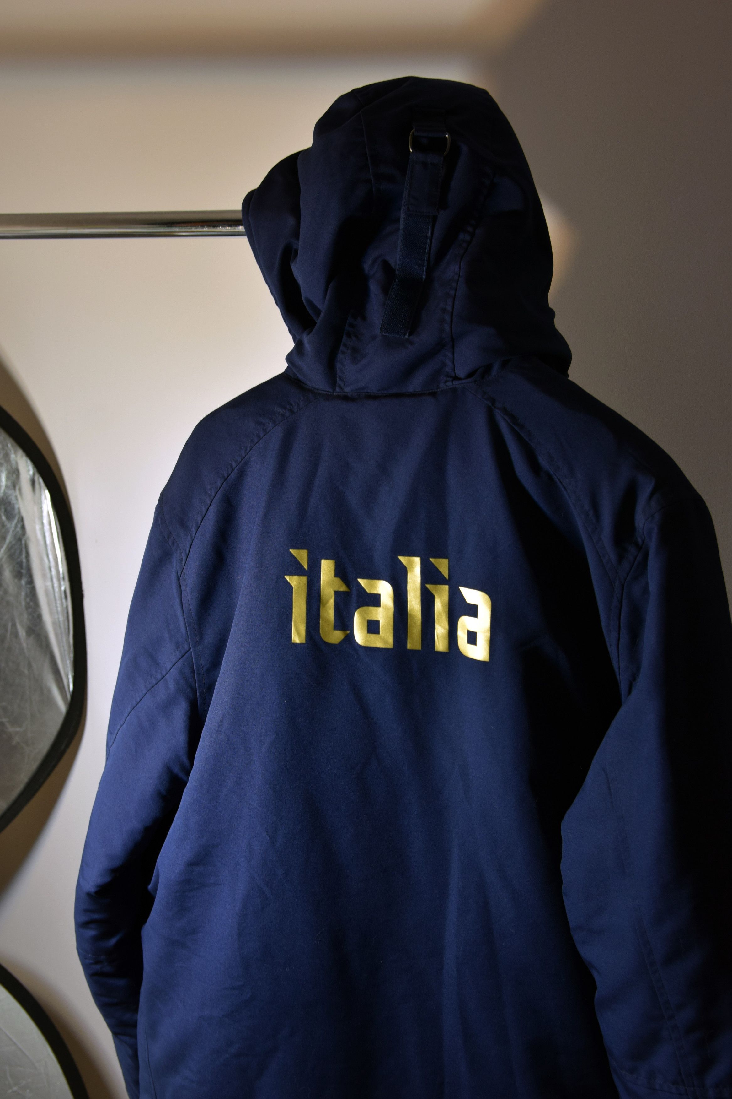 Puma Puffed Italy National Official Soccer Parka Jacket M Jersey Size US M / EU 48-50 / 2 - 3 Thumbnail