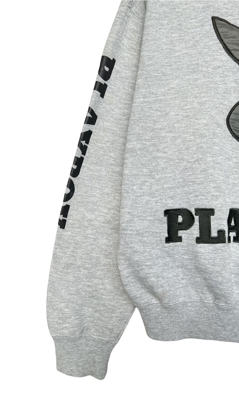 Playboy × Vintage Vintage Playboy Embroidered Logo Crewneck Grey Sweatshirt Size US S / EU 44-46 / 1 - 5 Thumbnail