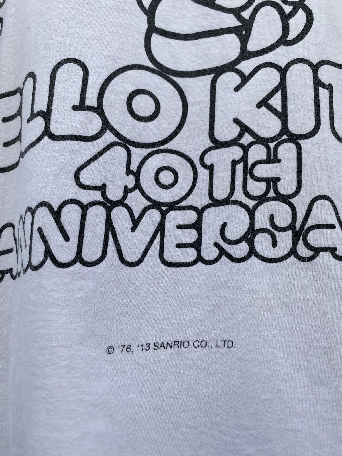 Anime 40th anniversary hello kitty “arigato everyone” x sanrio Size US L / EU 52-54 / 3 - 8 Thumbnail