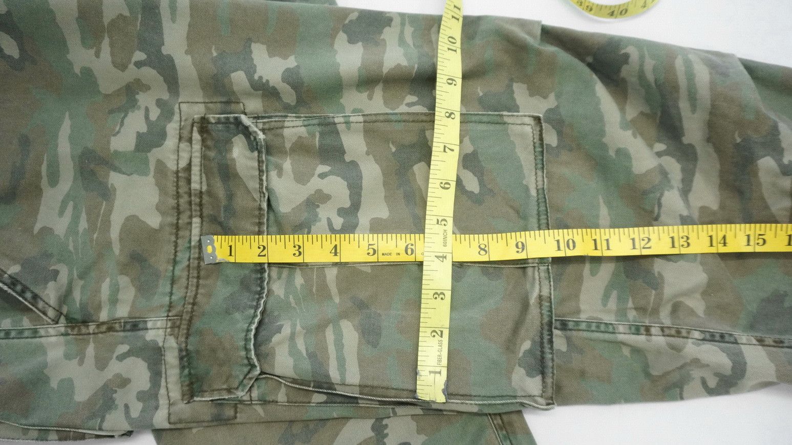 Other Vtg REAL CRUSH CLOTHING Dusty Camo Military Worn Cargo Pant Size US 33 - 20 Thumbnail