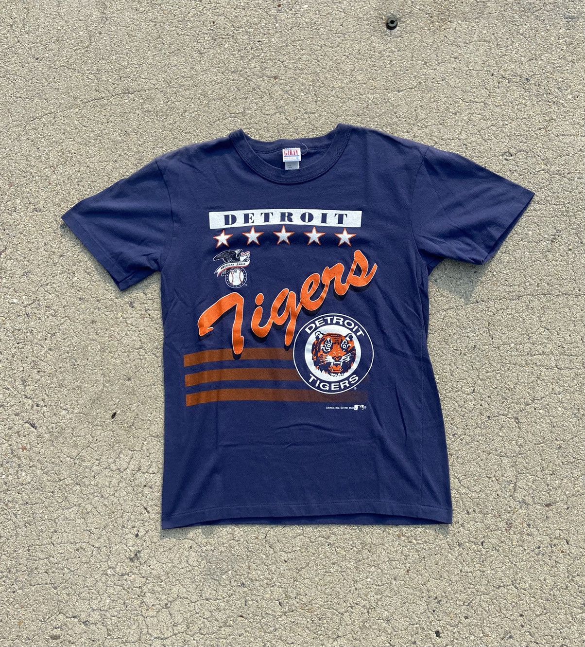 Vintage Vintage 1991 Detroit Tigers Baseball single stitched shirt