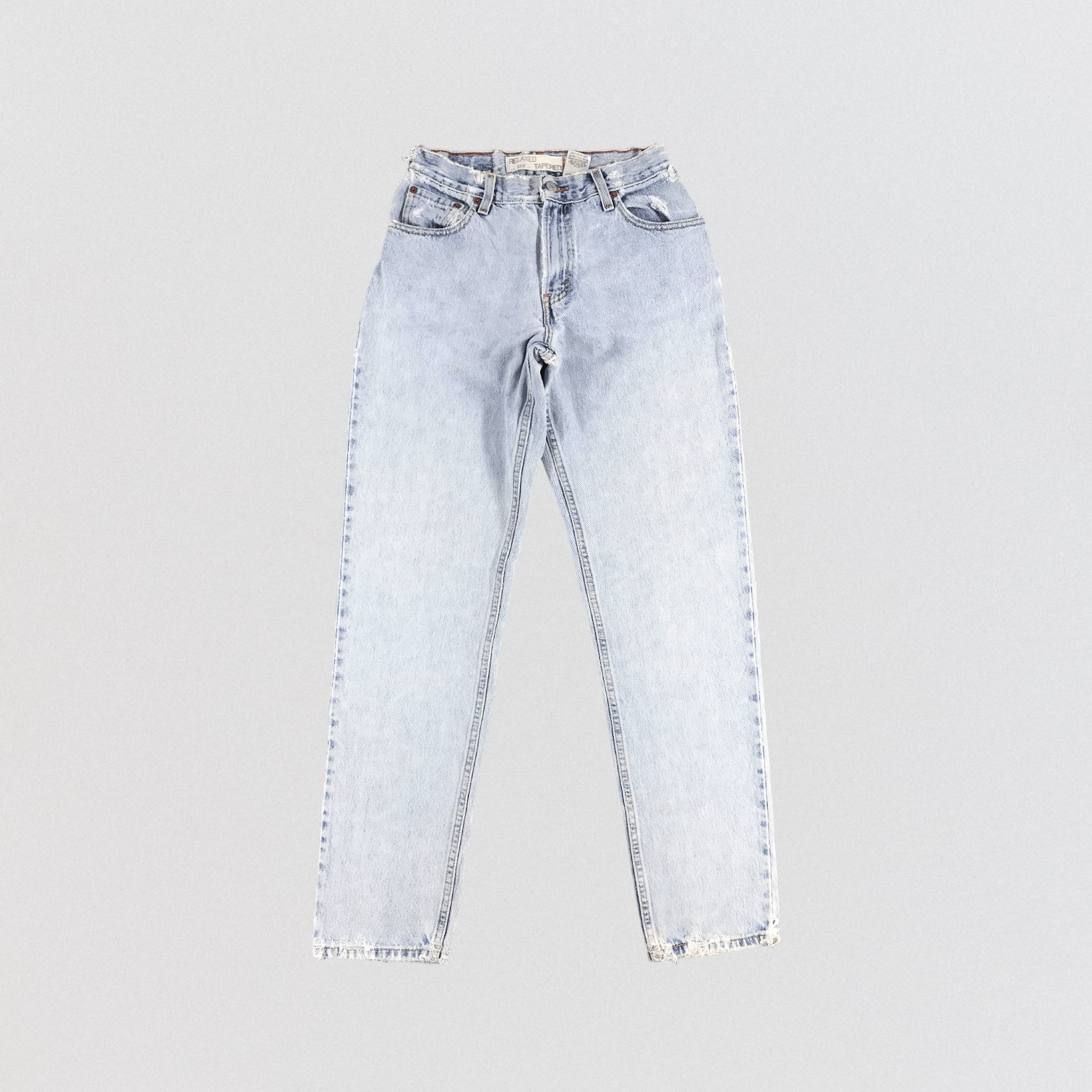 image of Vintage High Waist Levis 550 Jeans-Jm1215 in Blue, Women's (Size 28)