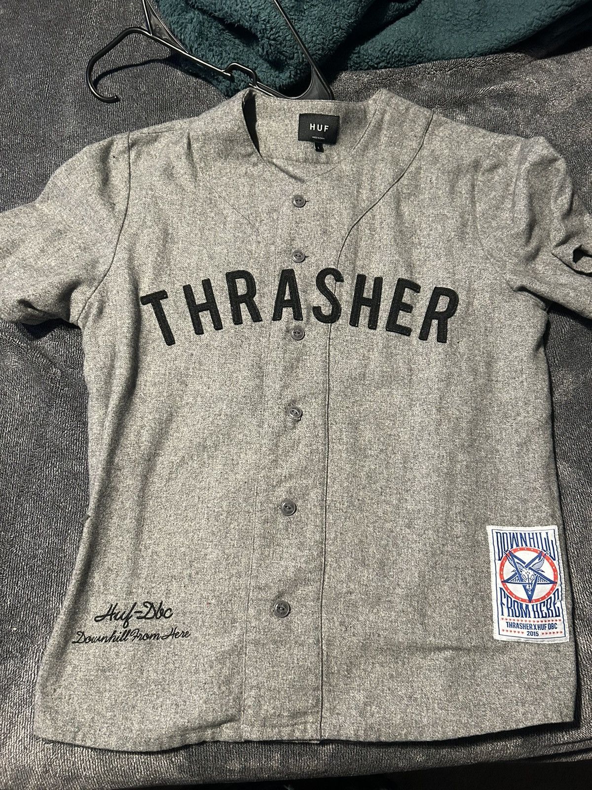 Huf × Thrasher Huf x Thrasher Jersey | Grailed
