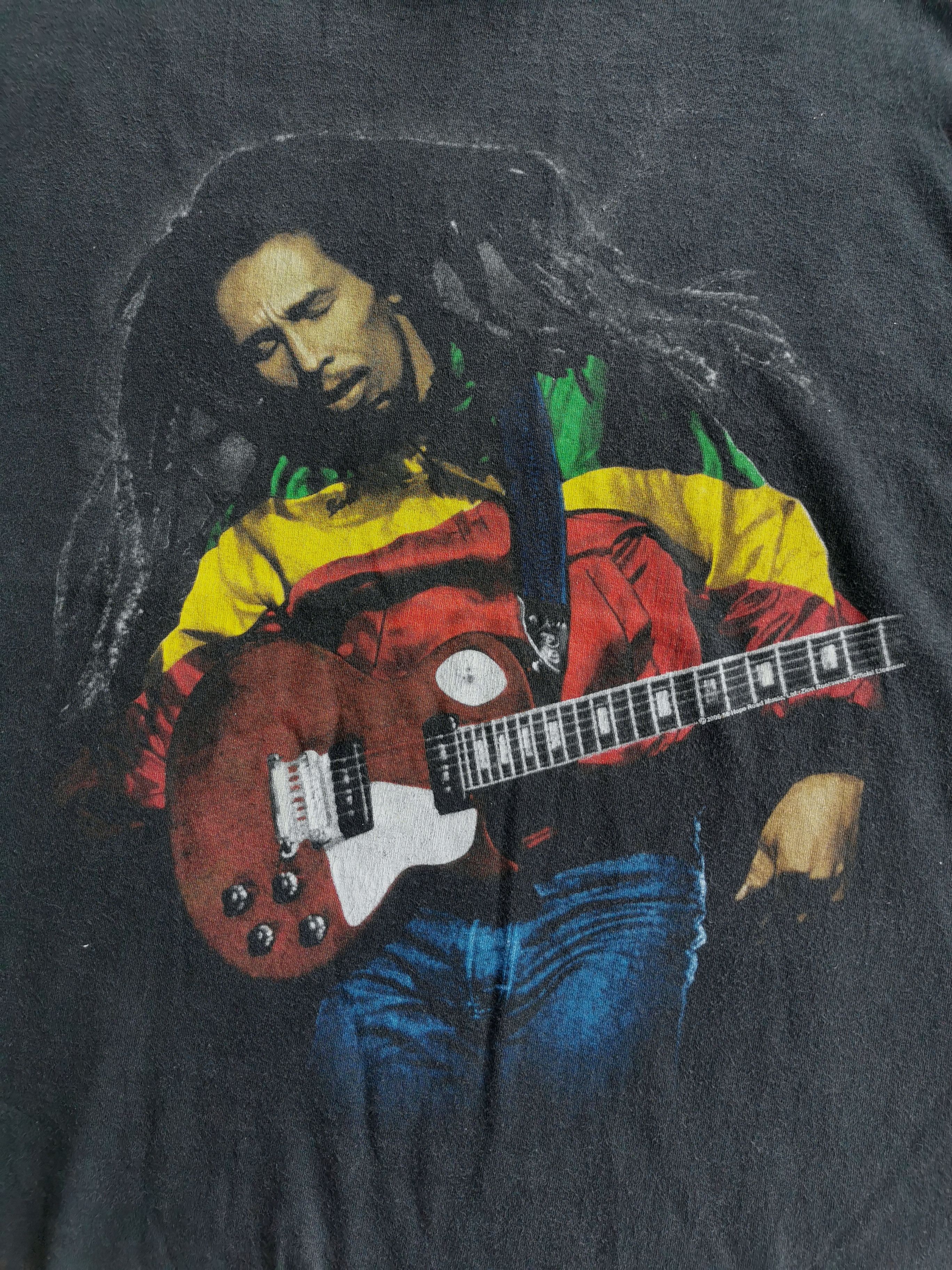 Band Tees Vintage Bob Marley Reggae Artist Shirt Size US XL / EU 56 / 4 - 2 Thumbnail