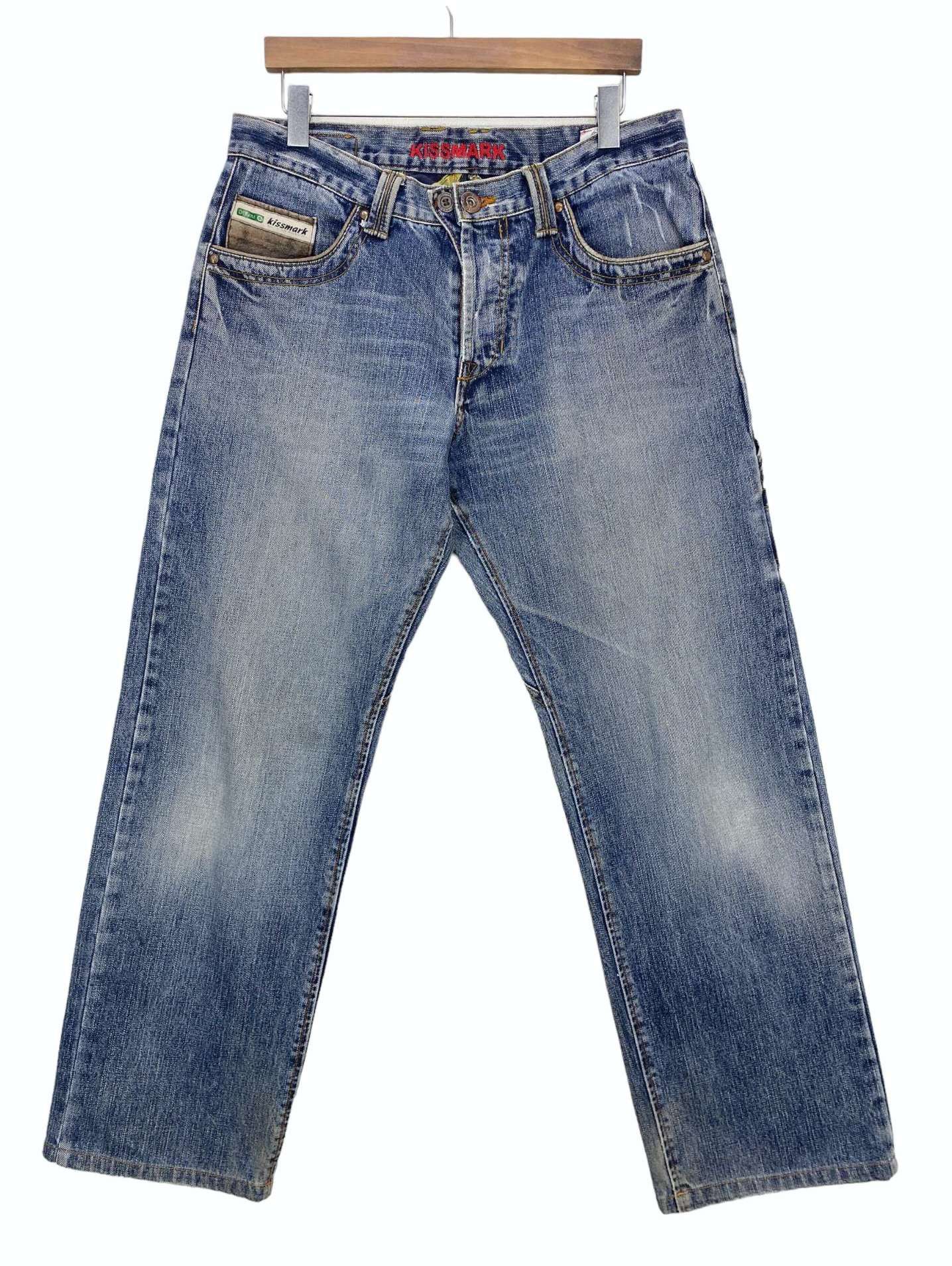 Japanese Brand Kissmark Carpenter Jeans Japanese Hip Hop Skateboards Jeans Size US 34 / EU 50 - 2 Thumbnail