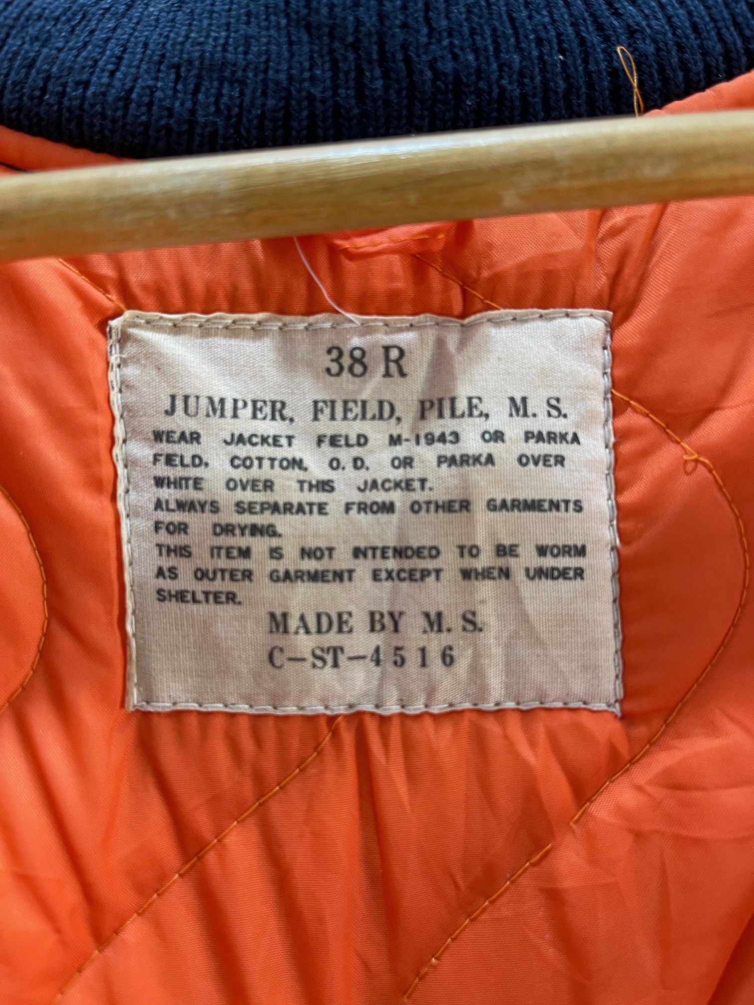 Other Vintage U.S Air Force Military M1943 Bomber Jacket Size US M / EU 48-50 / 2 - 16 Thumbnail