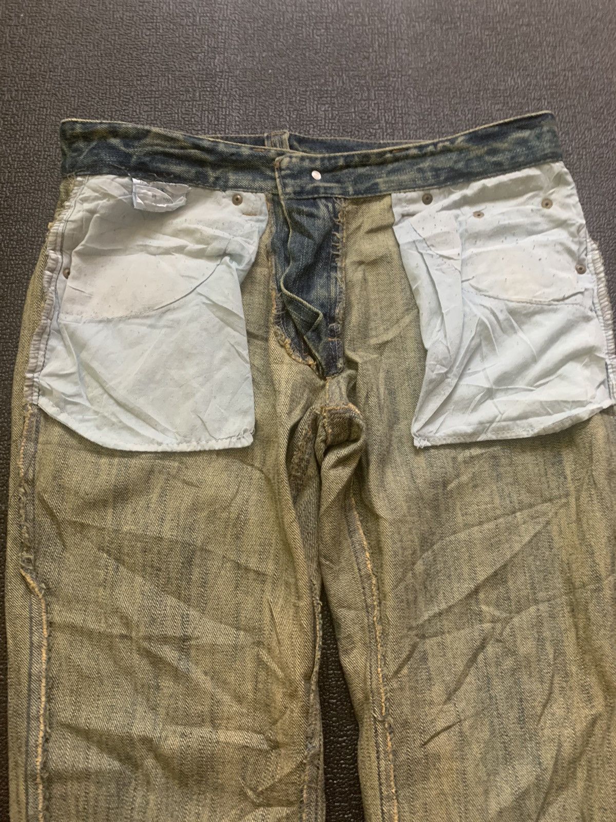 Beauty Beast FLARED Distresssed Jeans Size US 33 - 15 Thumbnail