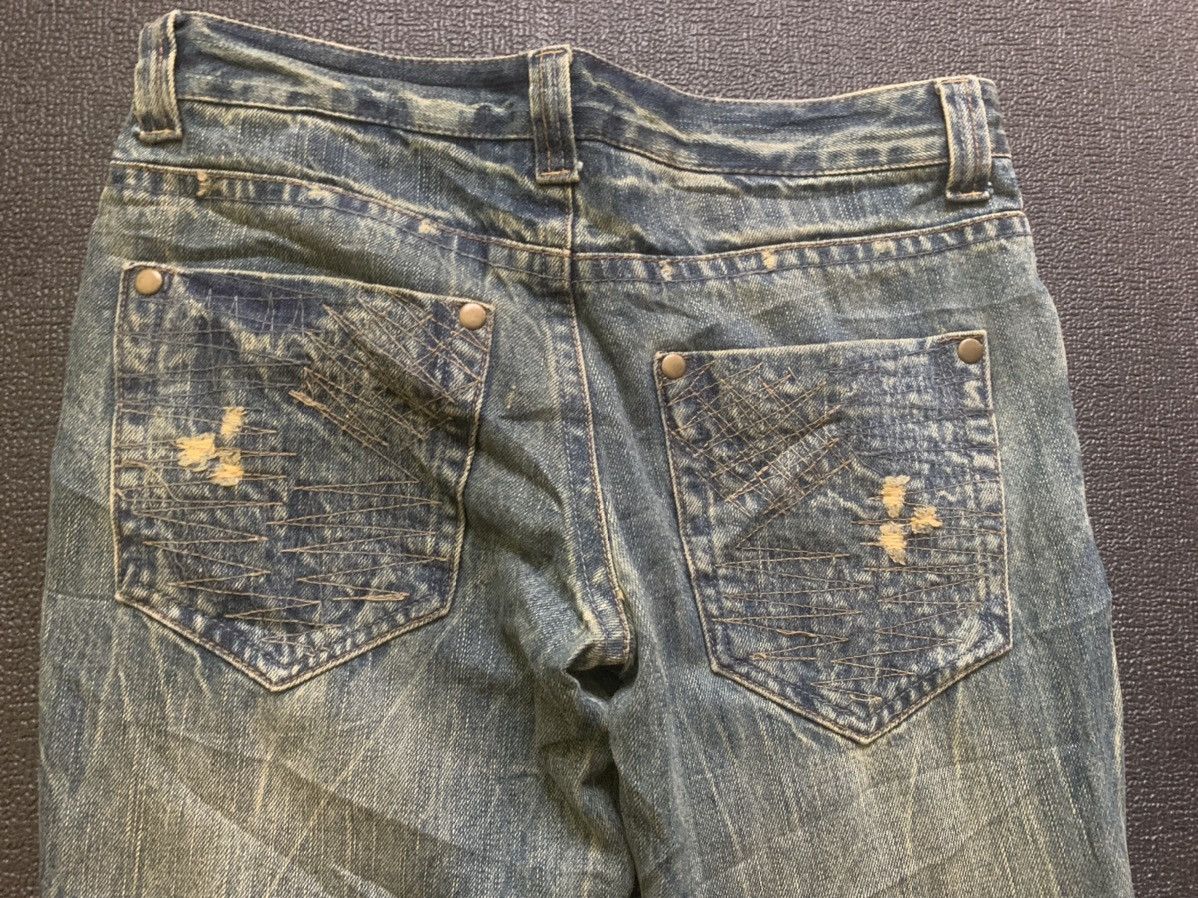 Beauty Beast FLARED Distresssed Jeans Size US 33 - 7 Thumbnail