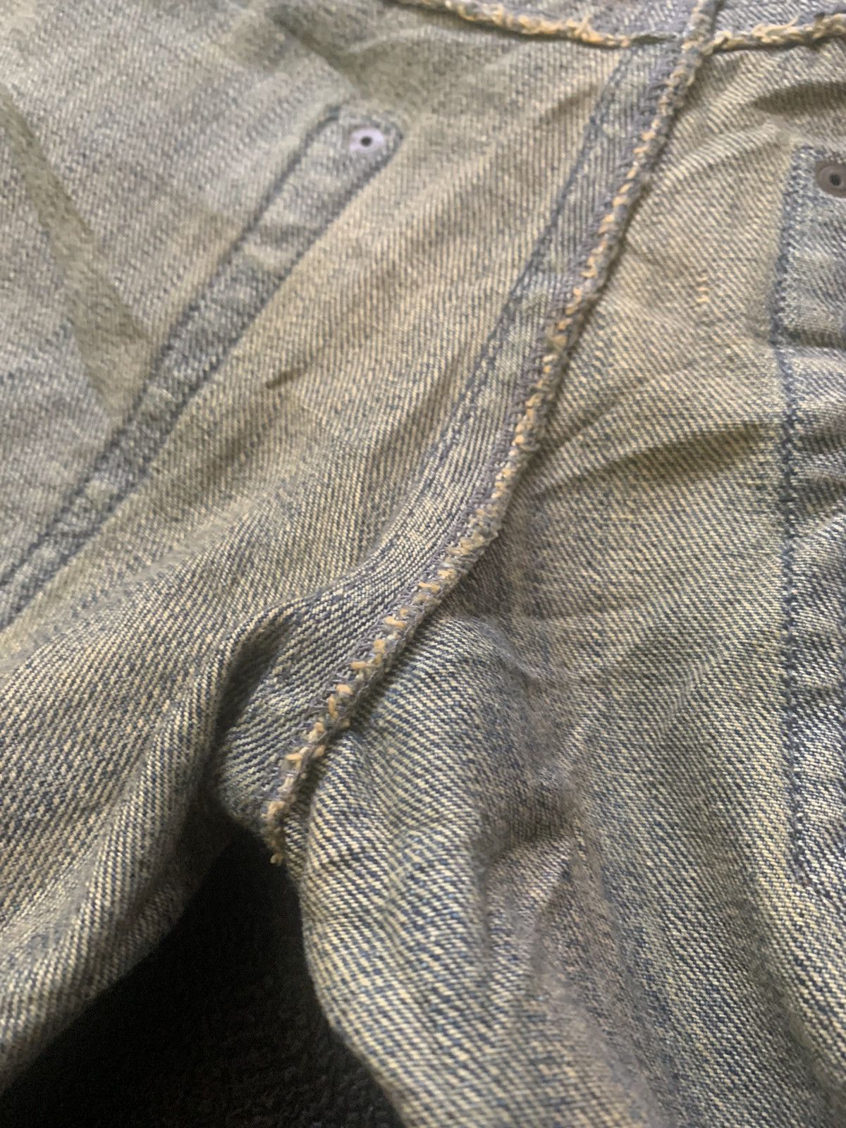 Beauty Beast FLARED Distresssed Jeans Size US 33 - 16 Thumbnail