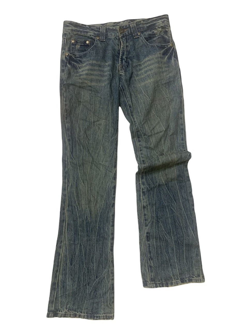 Beauty Beast FLARED Distresssed Jeans Size US 33 - 5 Thumbnail