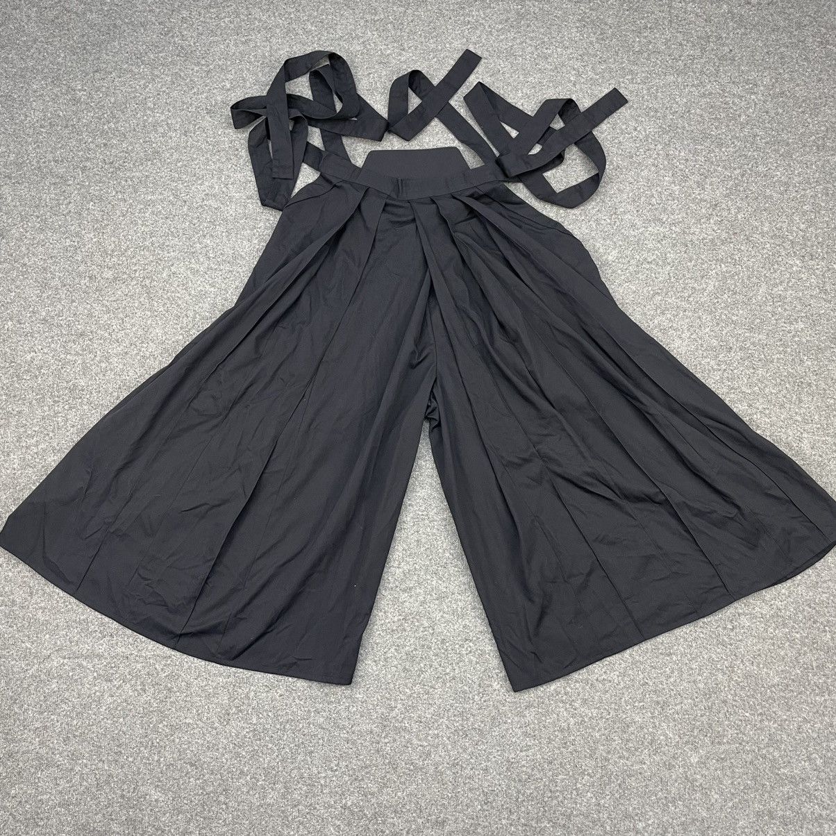 Indigo Japanese Traditonal Kimono Hakama Wide Pants Size US 32 / EU 48 - 1 Thumbnail