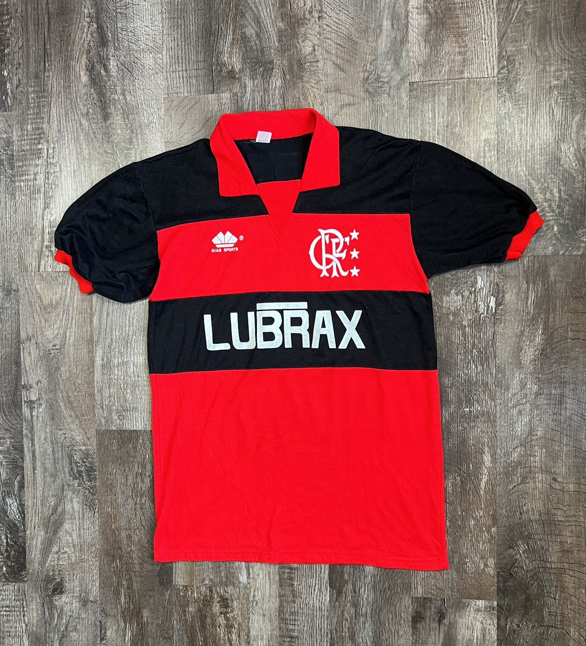 Vintage 80s Lubrax Petrobras Brazil Jersey