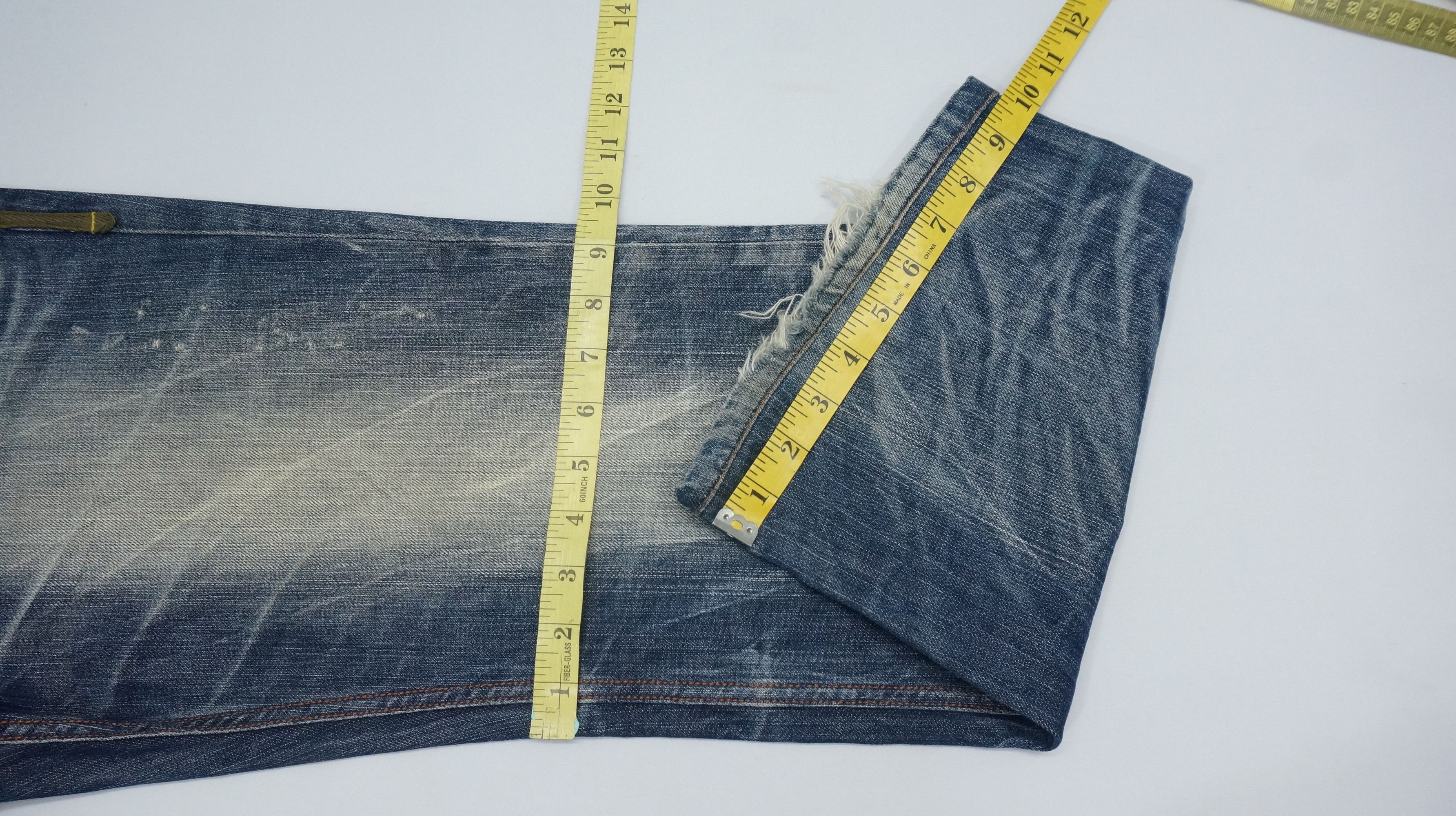 Japanese Brand Dope 🔥 LOLITA Clawmark Vintage Distressed Jeans Waist 34 Size US 34 / EU 50 - 15 Thumbnail