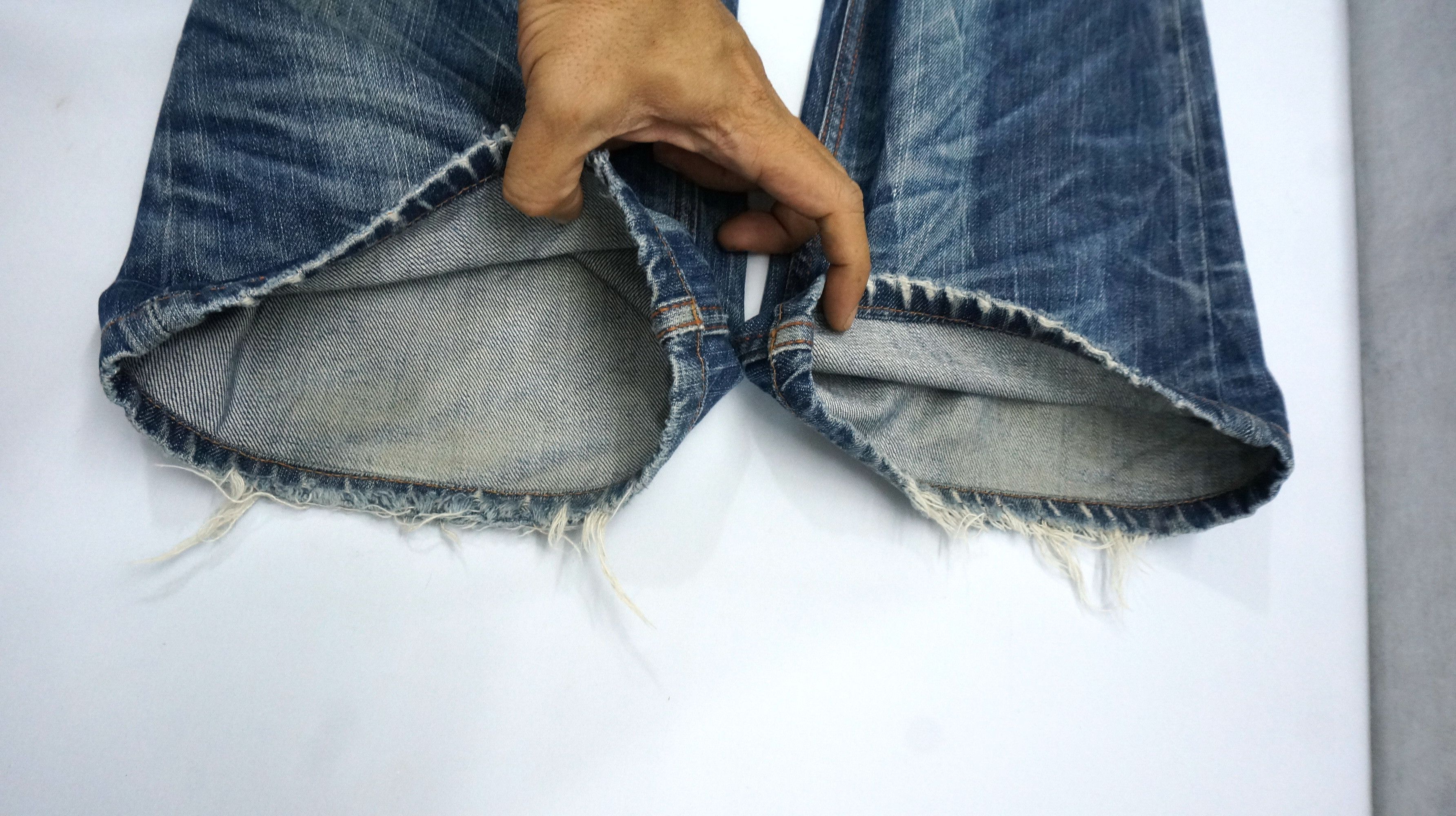 Japanese Brand Dope 🔥 LOLITA Clawmark Vintage Distressed Jeans Waist 34 Size US 34 / EU 50 - 21 Thumbnail
