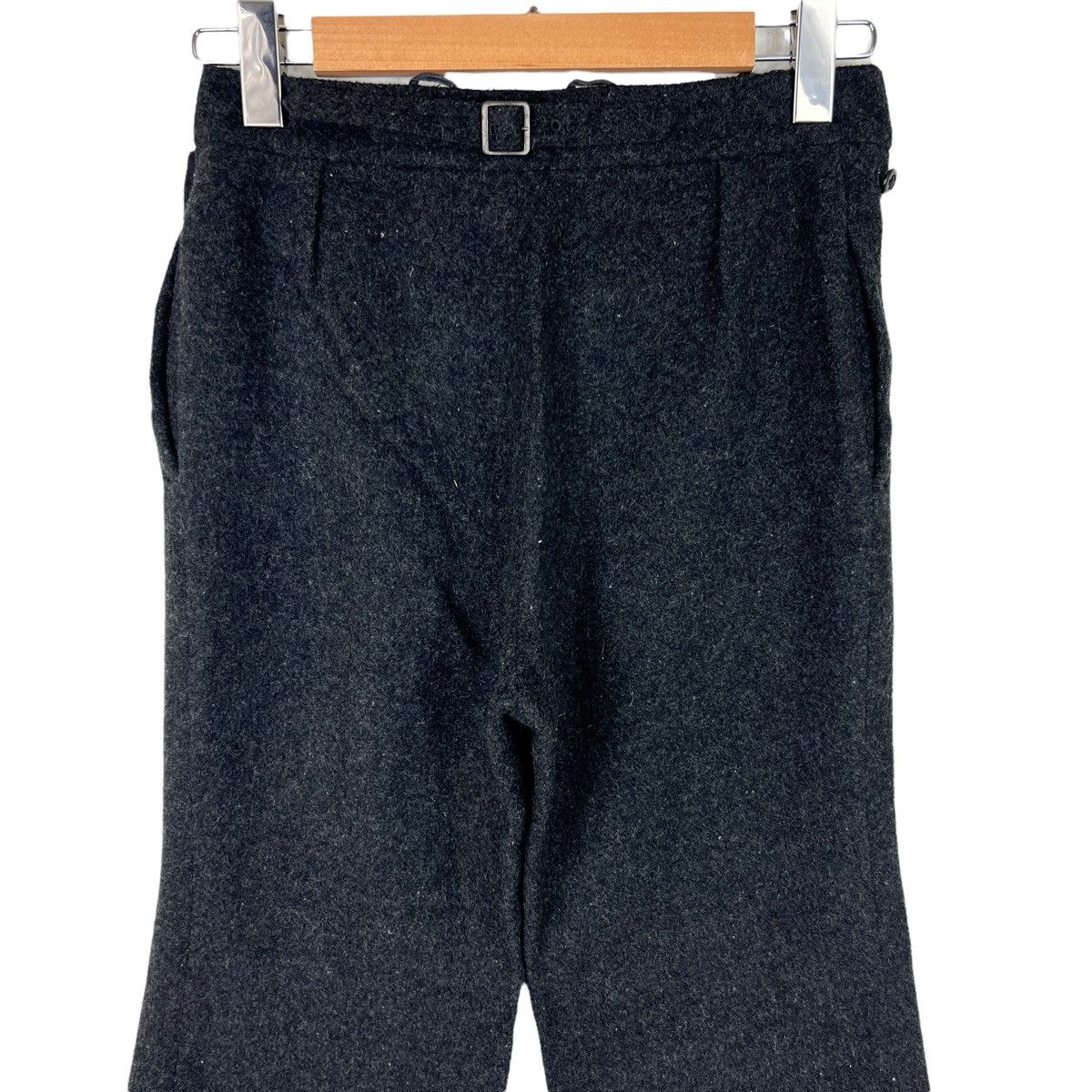 Issey Miyake Tsumori Chisato Wool Sailor Button Wide Leg Pants Size 29" - 3 Thumbnail