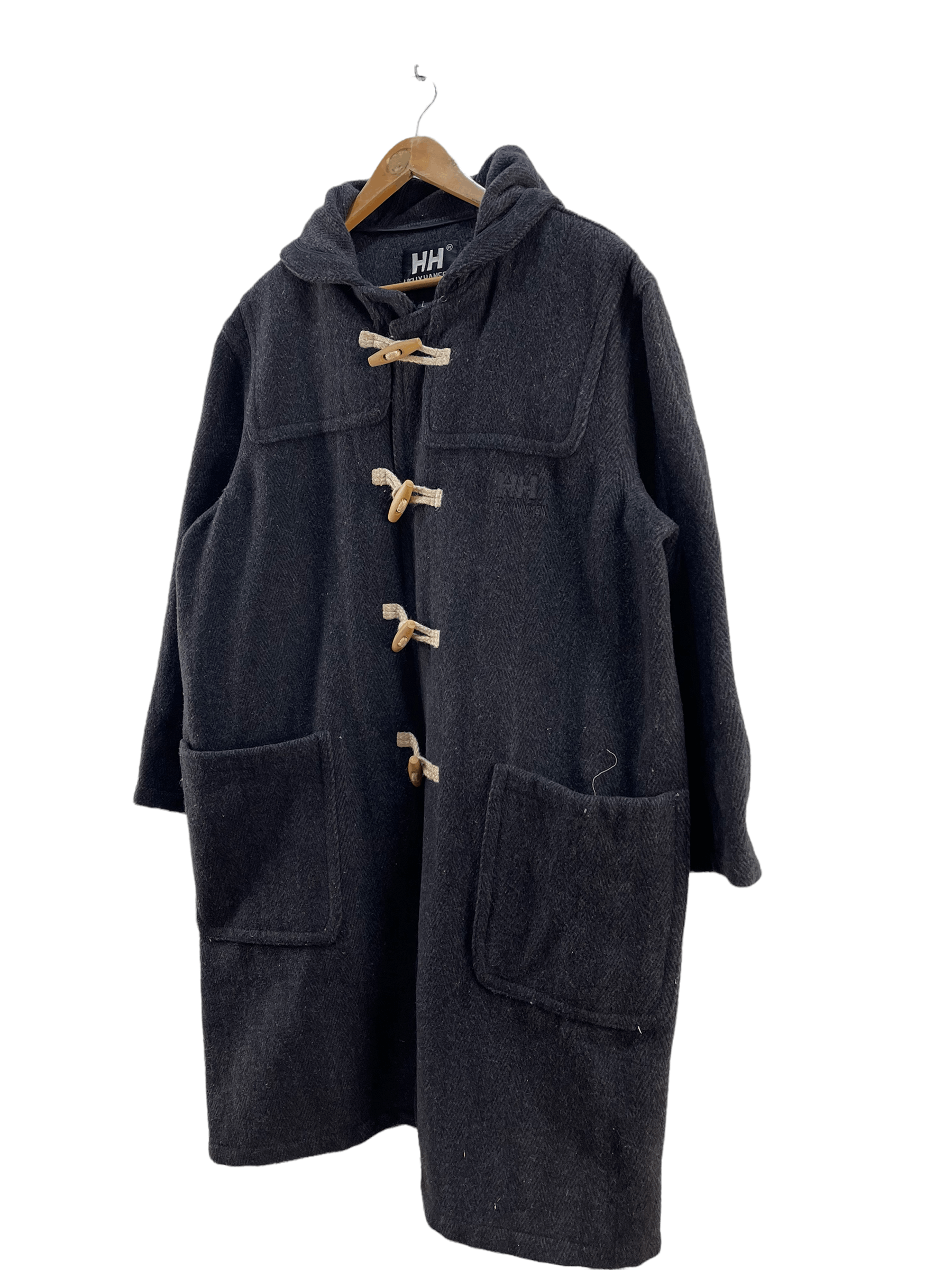 Helly Hansen Vintage Helly Hansen Duffle Coat Jacket Size US L / EU 52-54 / 3 - 5 Thumbnail