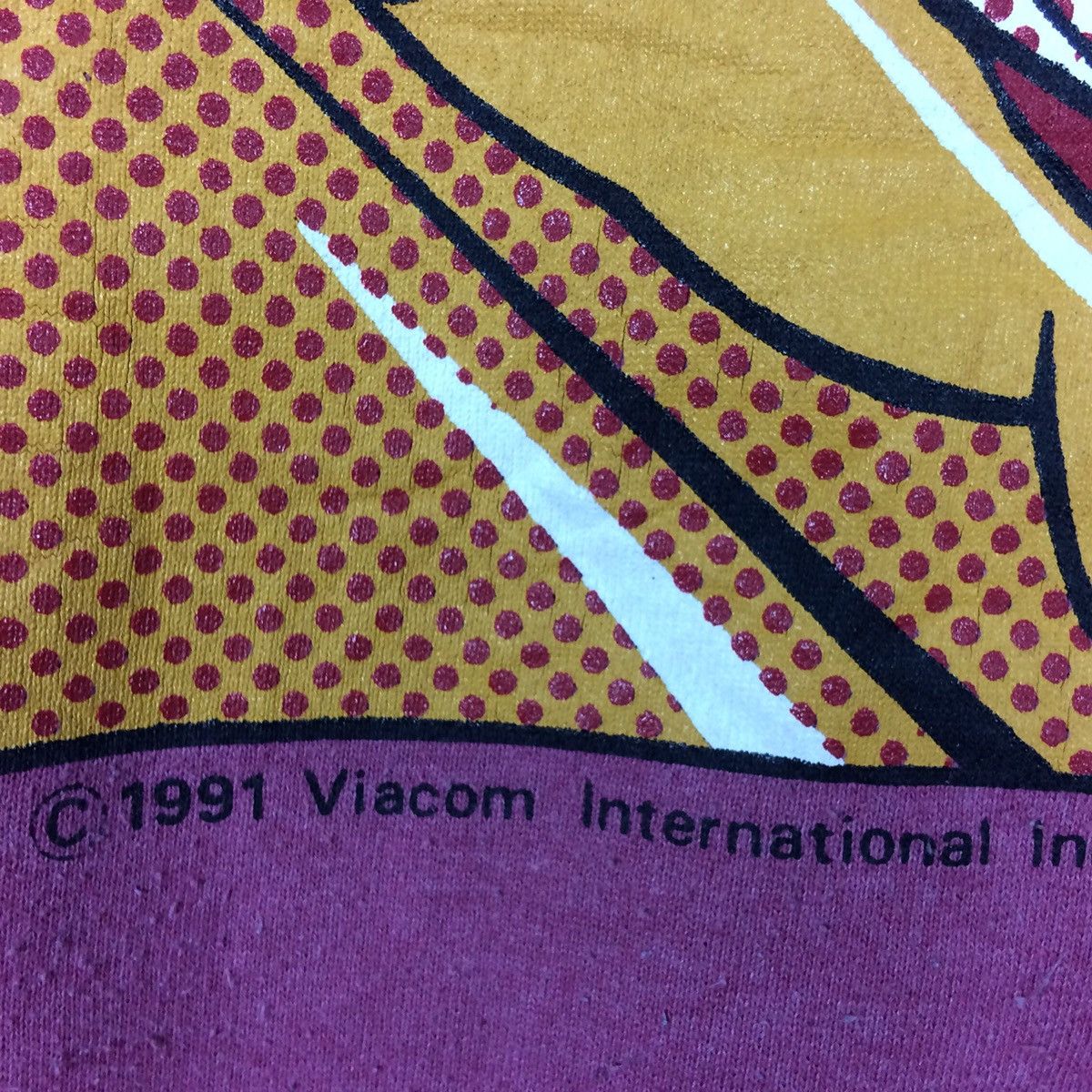 Anime Vintage 90s MIGHTY MOUSE Roy Lichtenstein Sweatshirt Viacom Size US L / EU 52-54 / 3 - 4 Thumbnail