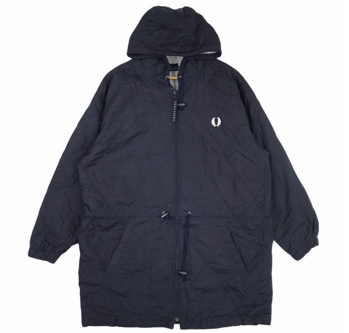 Fred Perry Vintage FRED PERRY Jacket Parka Puffer Streetwear Size US L / EU 52-54 / 3 - 1 Thumbnail